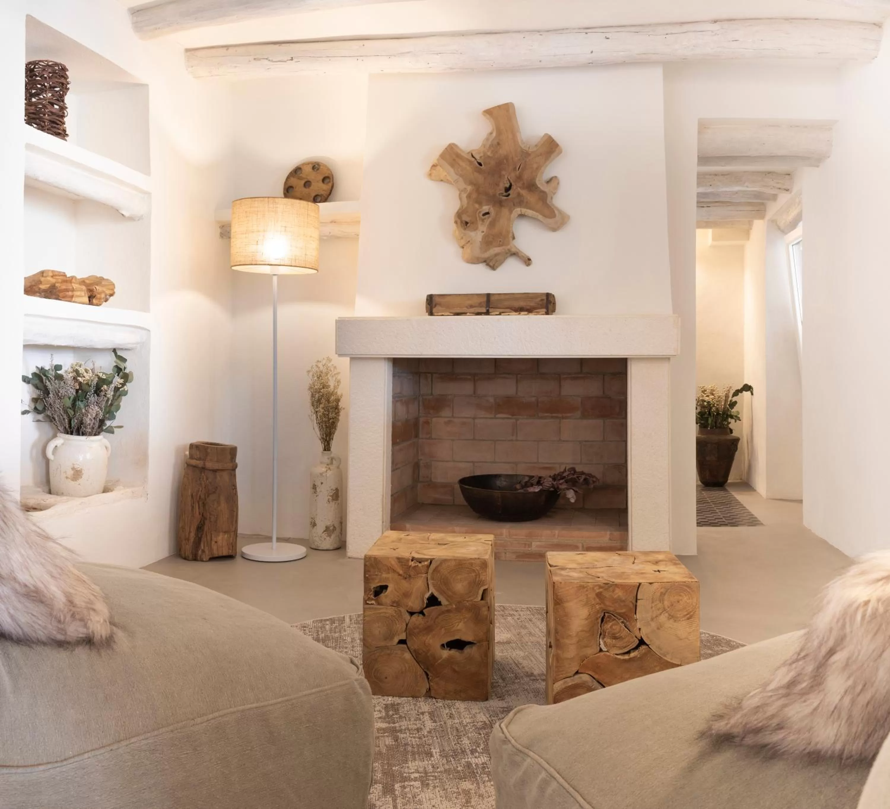 Living room in Hacienda Fresneda María by Real Spain Hotels Adults Recommended