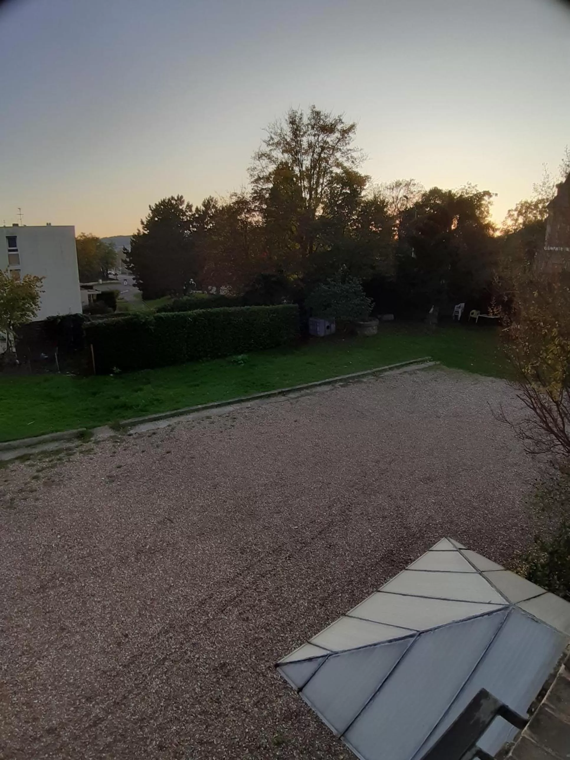 Sunset in Hotel du chateau blanc