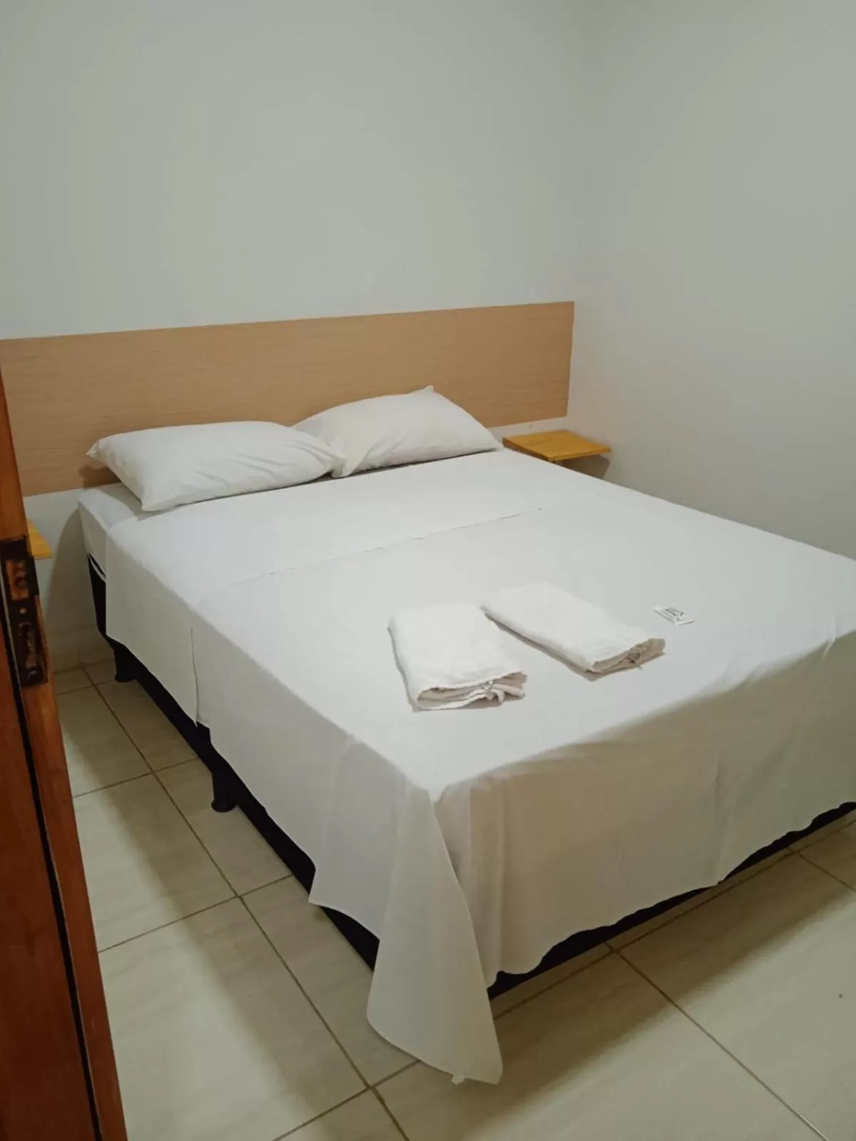 Bed in Hotel Pousada Aeroporto