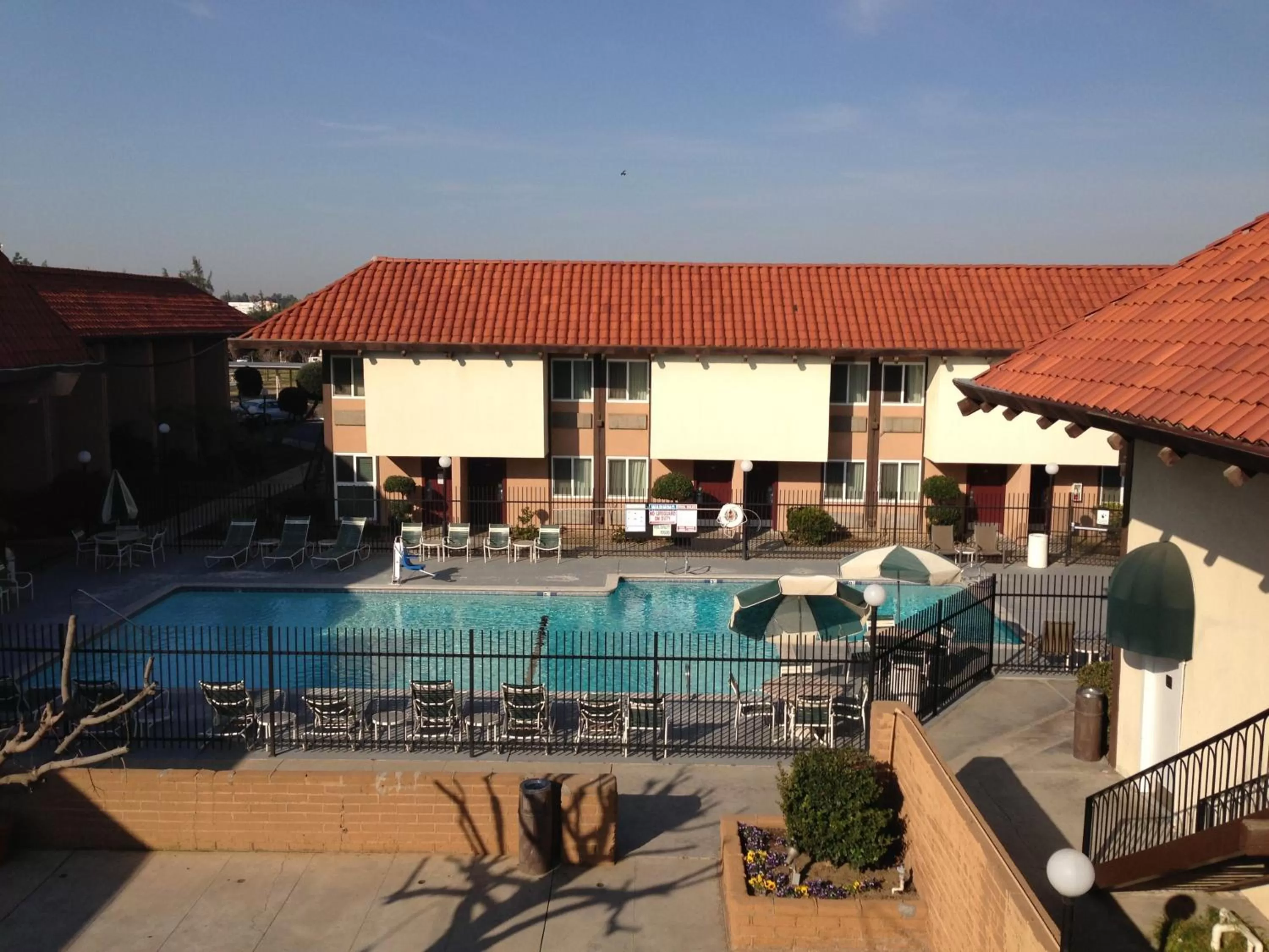 Swimming pool in Ramada by Wyndham Fresno North