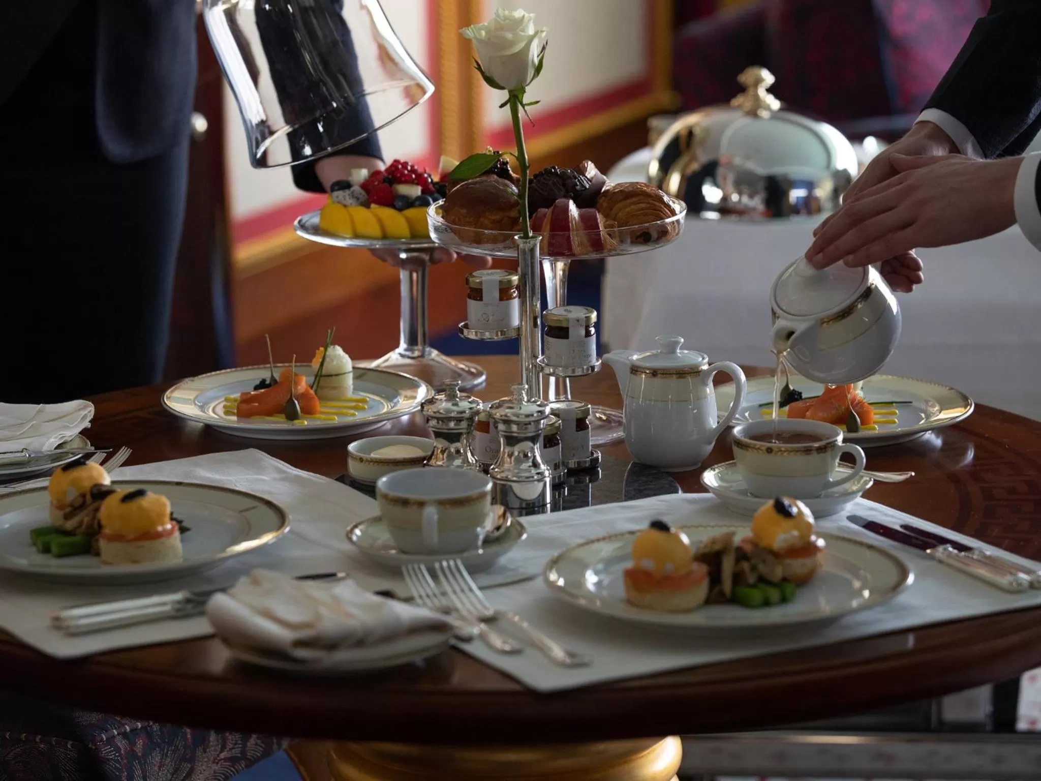 Dining area in Jumeirah Burj Al Arab Dubai