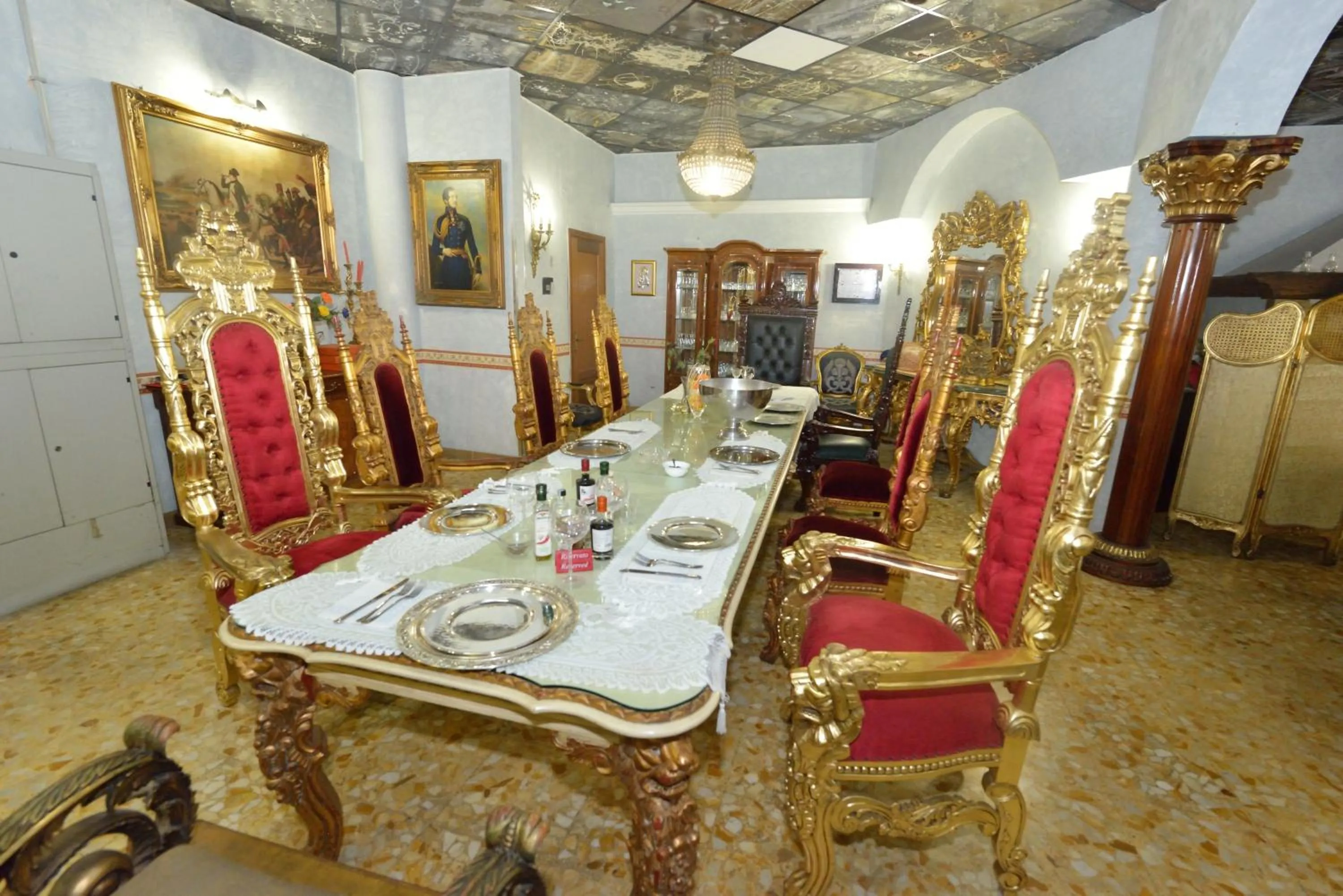 Dining area in Hotel Chopin