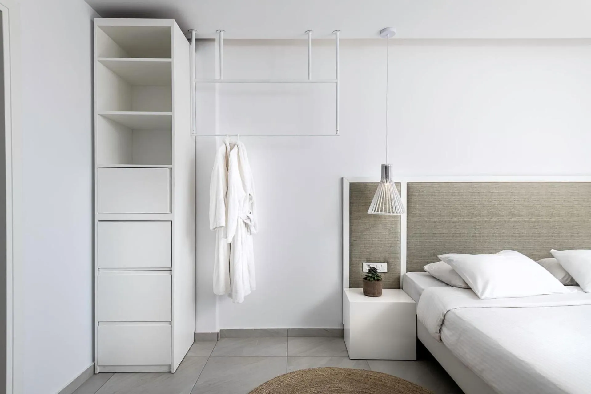 Bedroom, Bed in Dimitra Beach Hotel & Suites