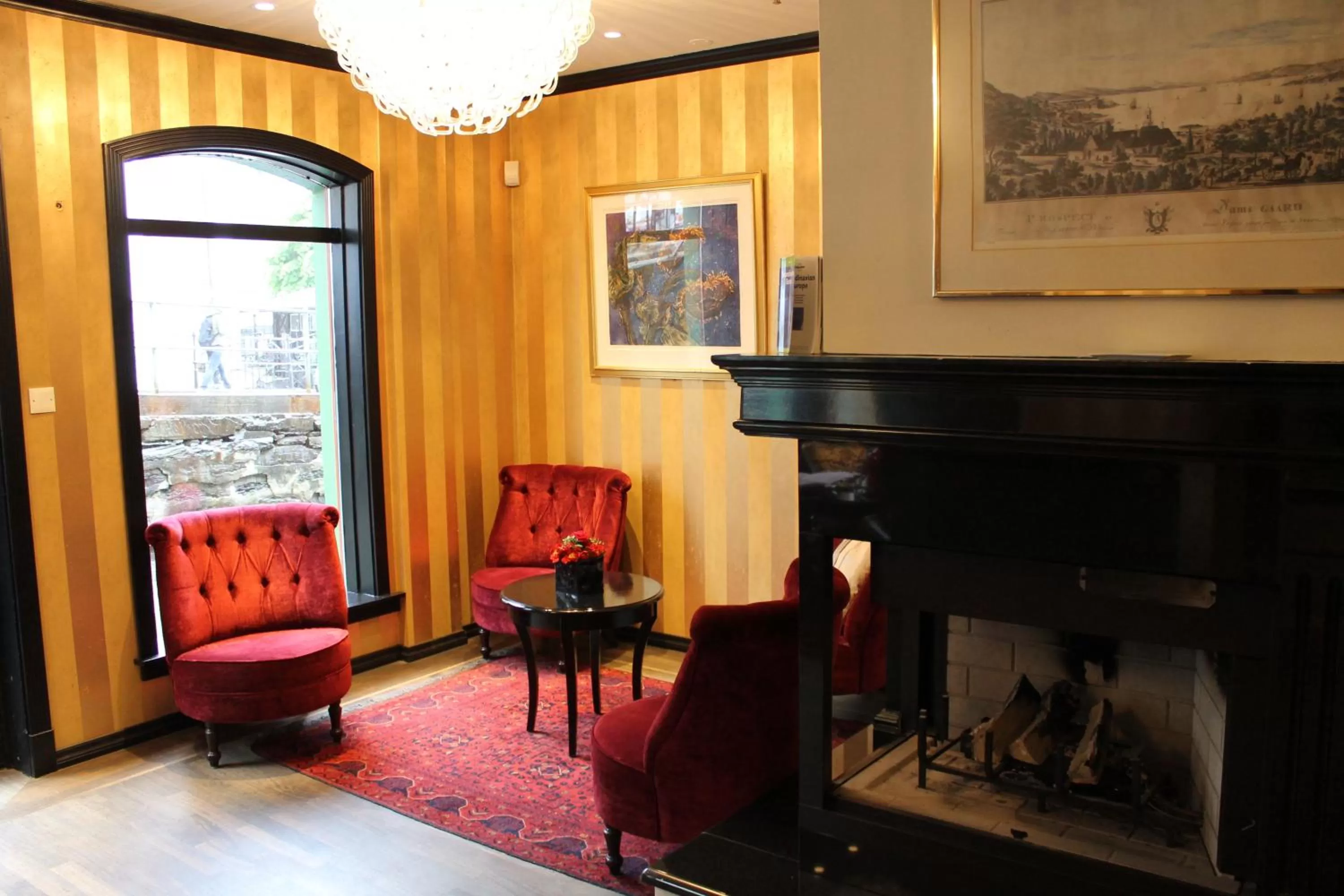 Lounge or bar in Det Hanseatiske Hotel