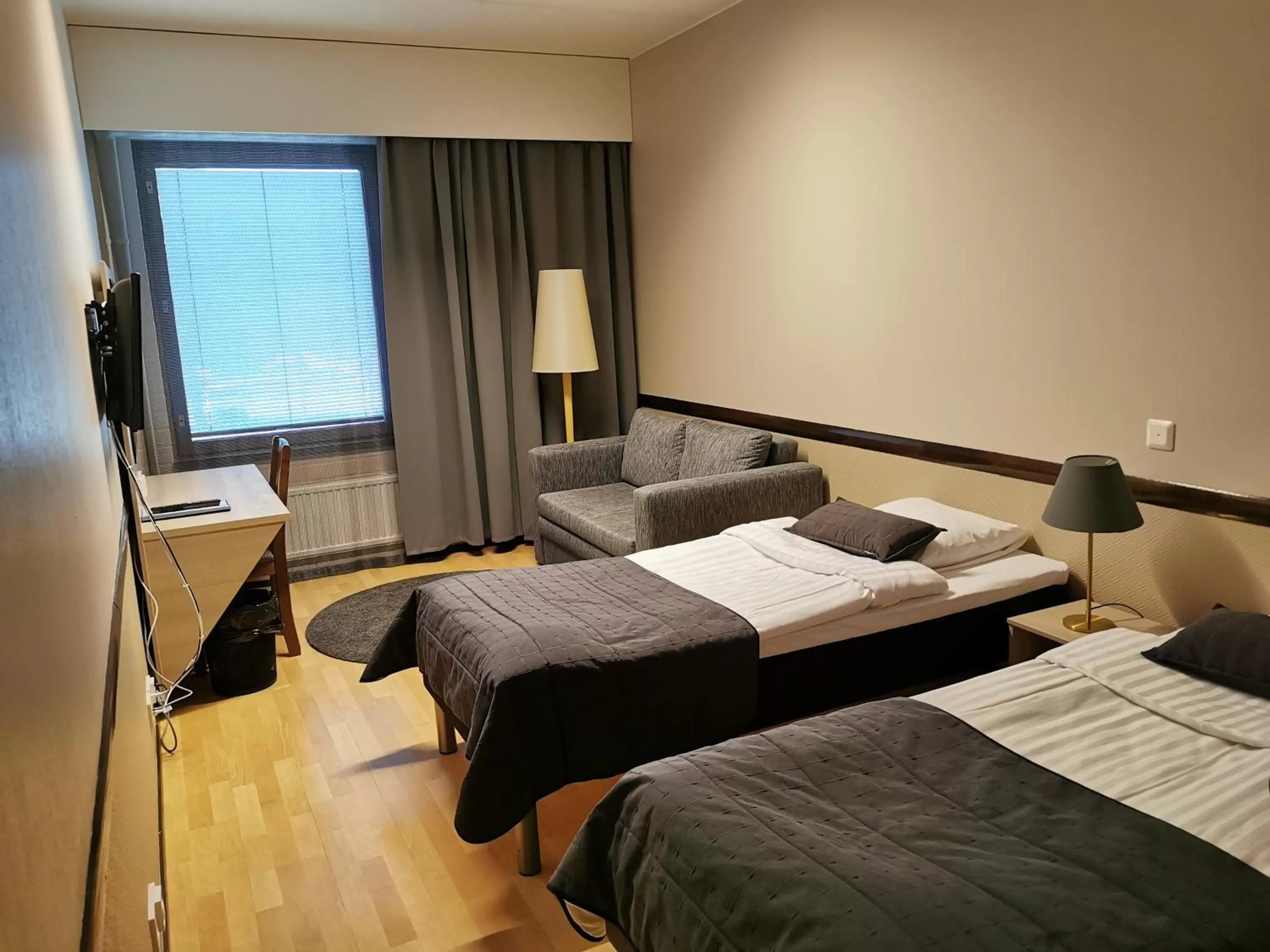 Bed in Sport Hotel Kantri