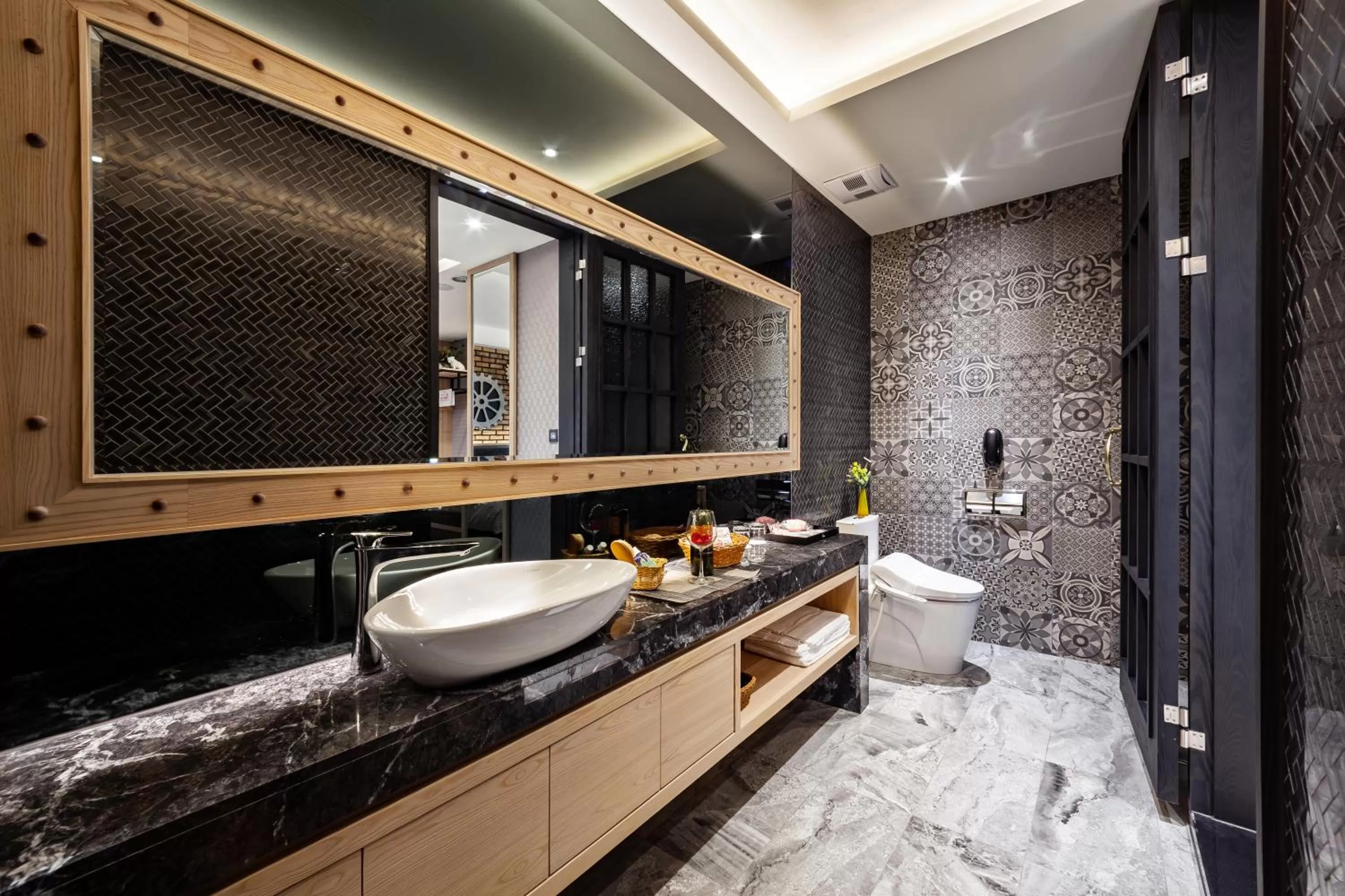 Bathroom in Norway Forest Motel - Wen Chuang Branch