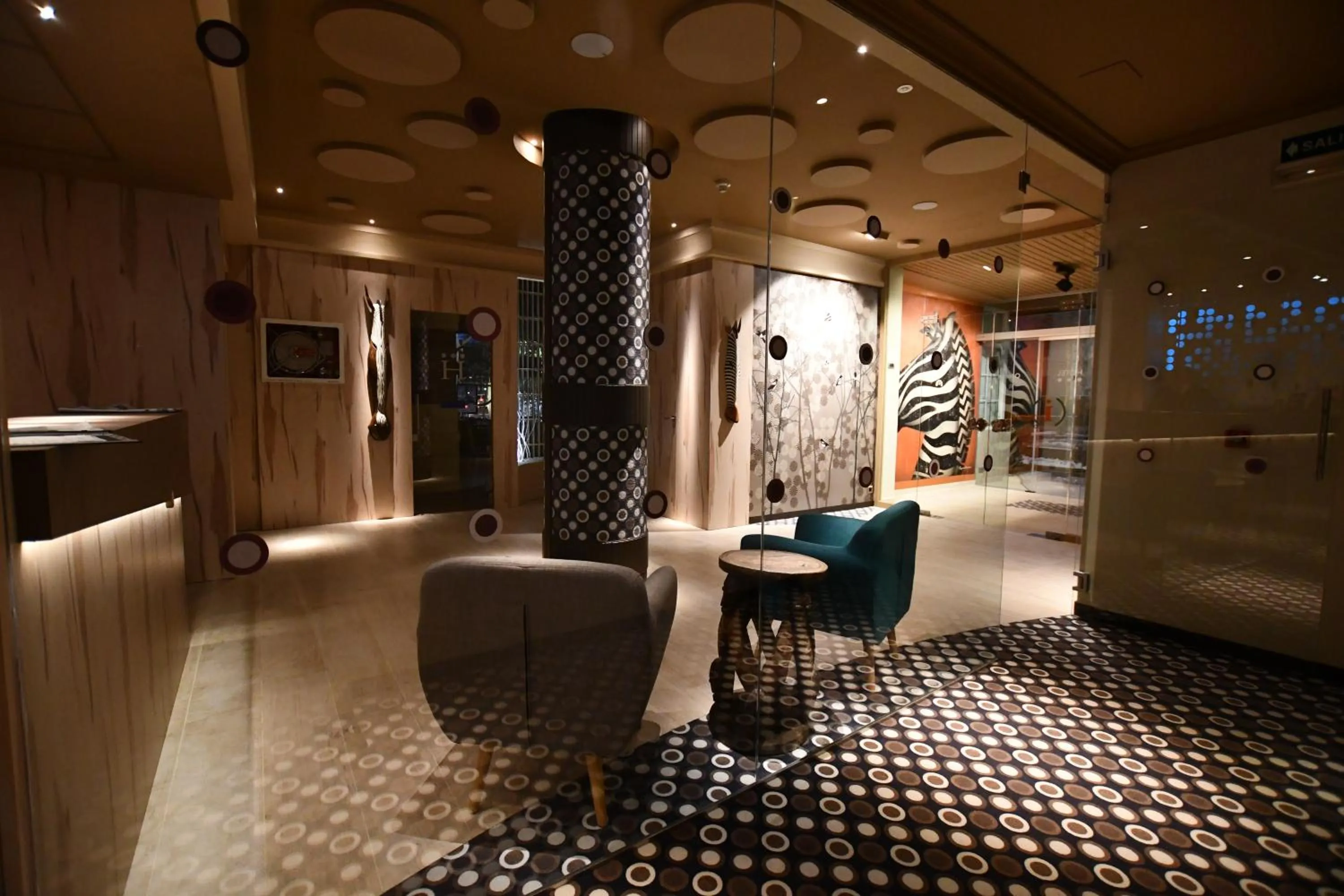 Lobby or reception in Hotel Oriente