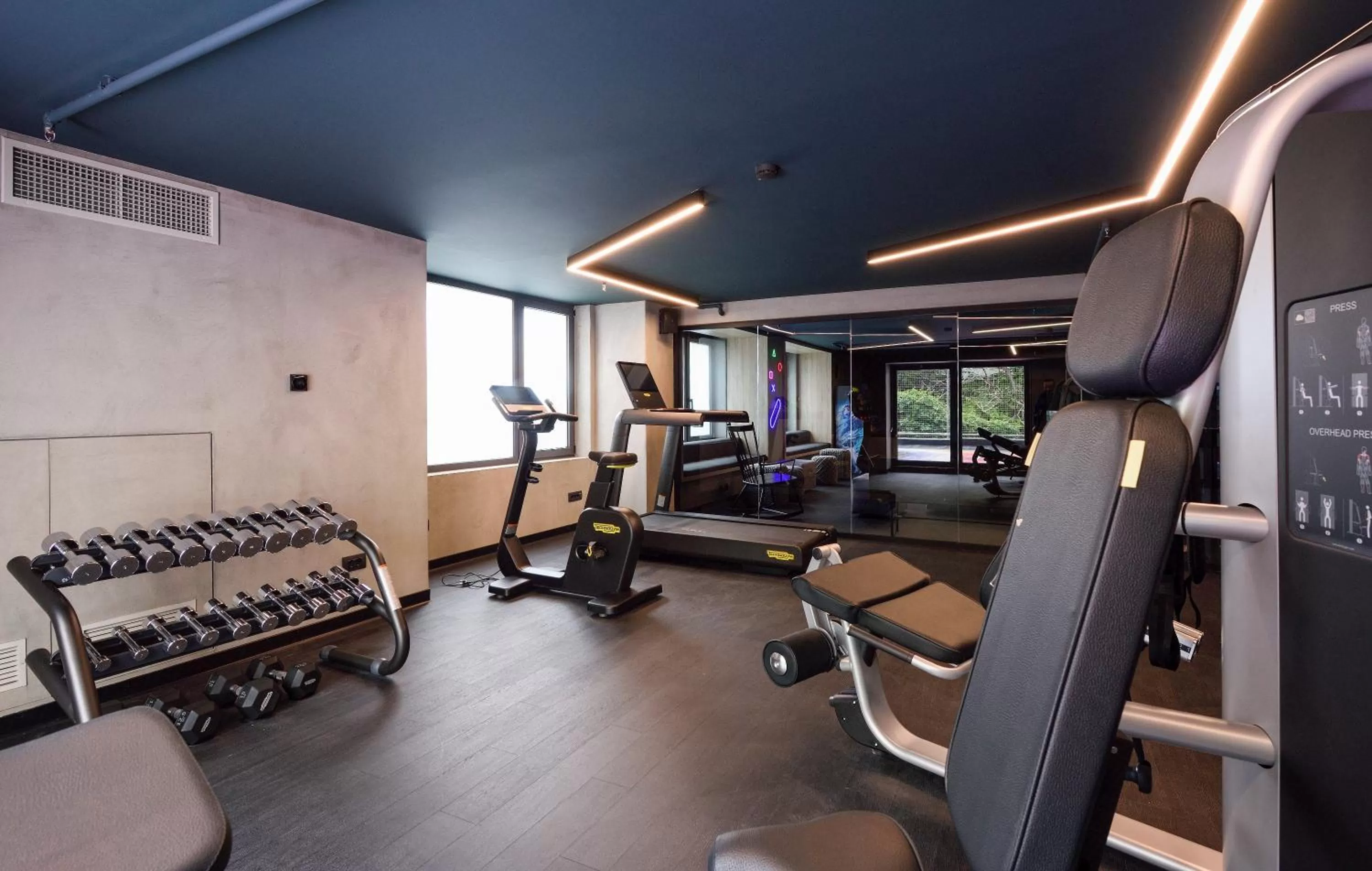 Fitness centre/facilities in ONOMA Hotel