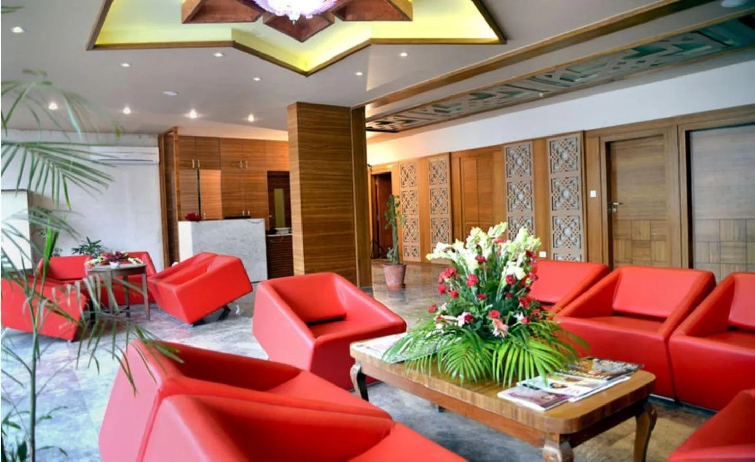 Lobby or reception in Hotel Shalimar Palace