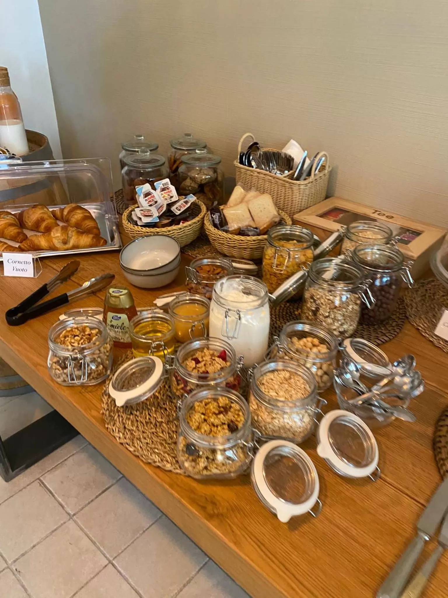 Breakfast in La Corte del Sole