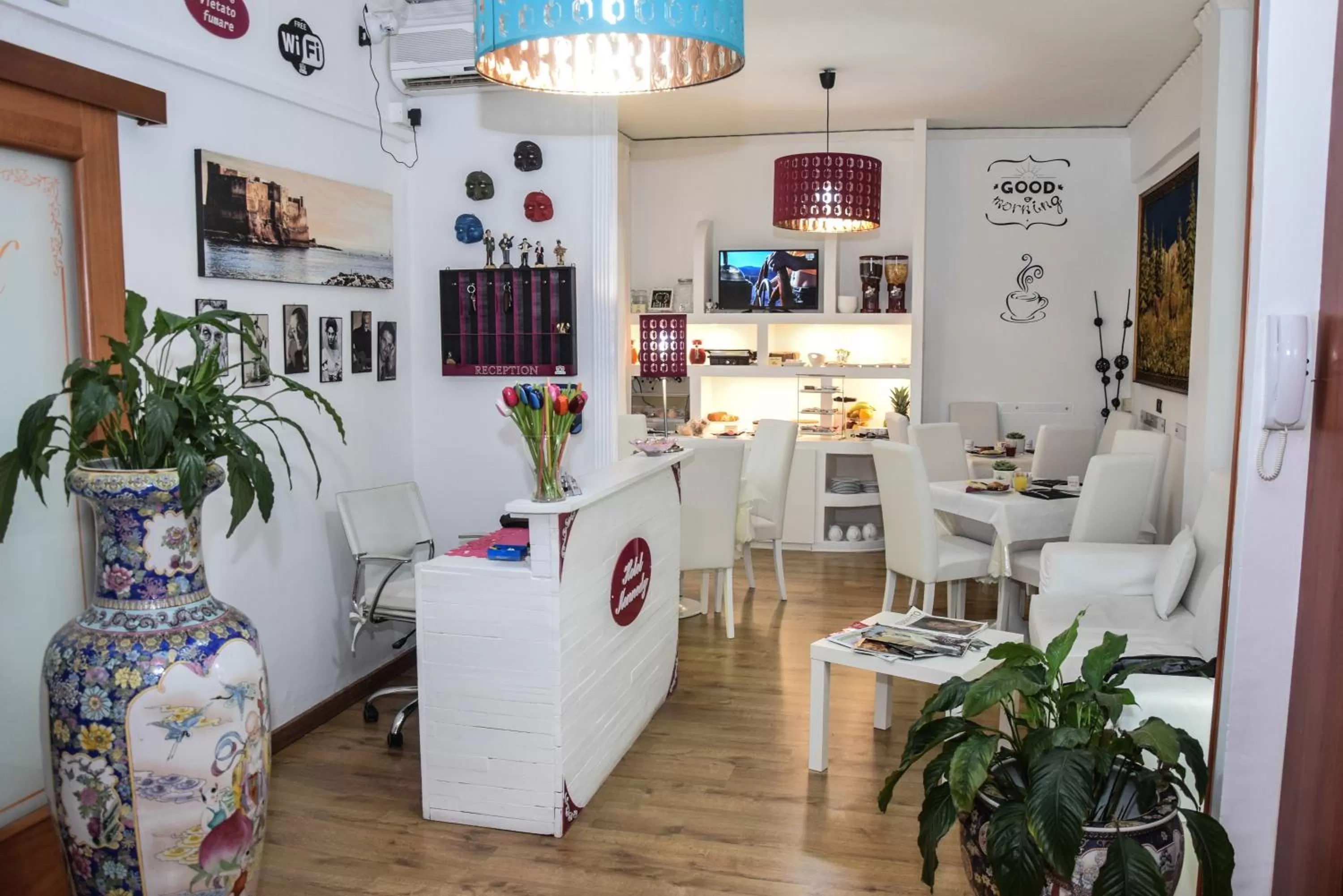 Lobby or reception in Hotel Kennedy