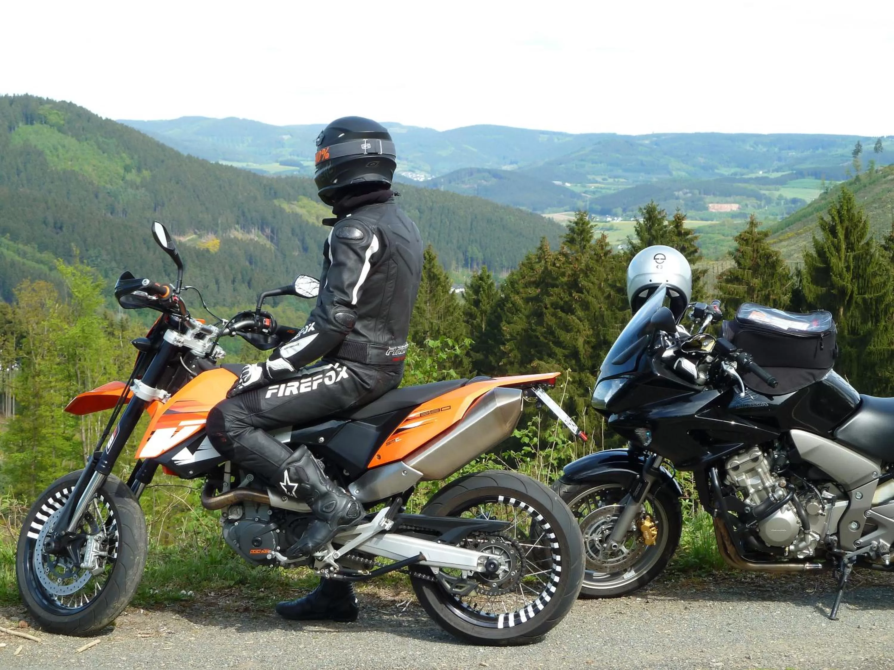 Mountain view in Bed & Breakfast Weisser Stein