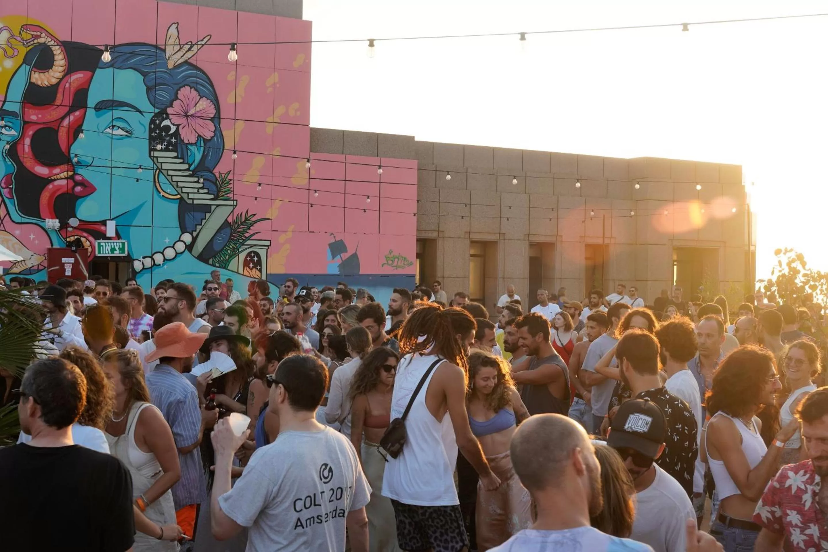 People in Selina Tel Aviv Beach