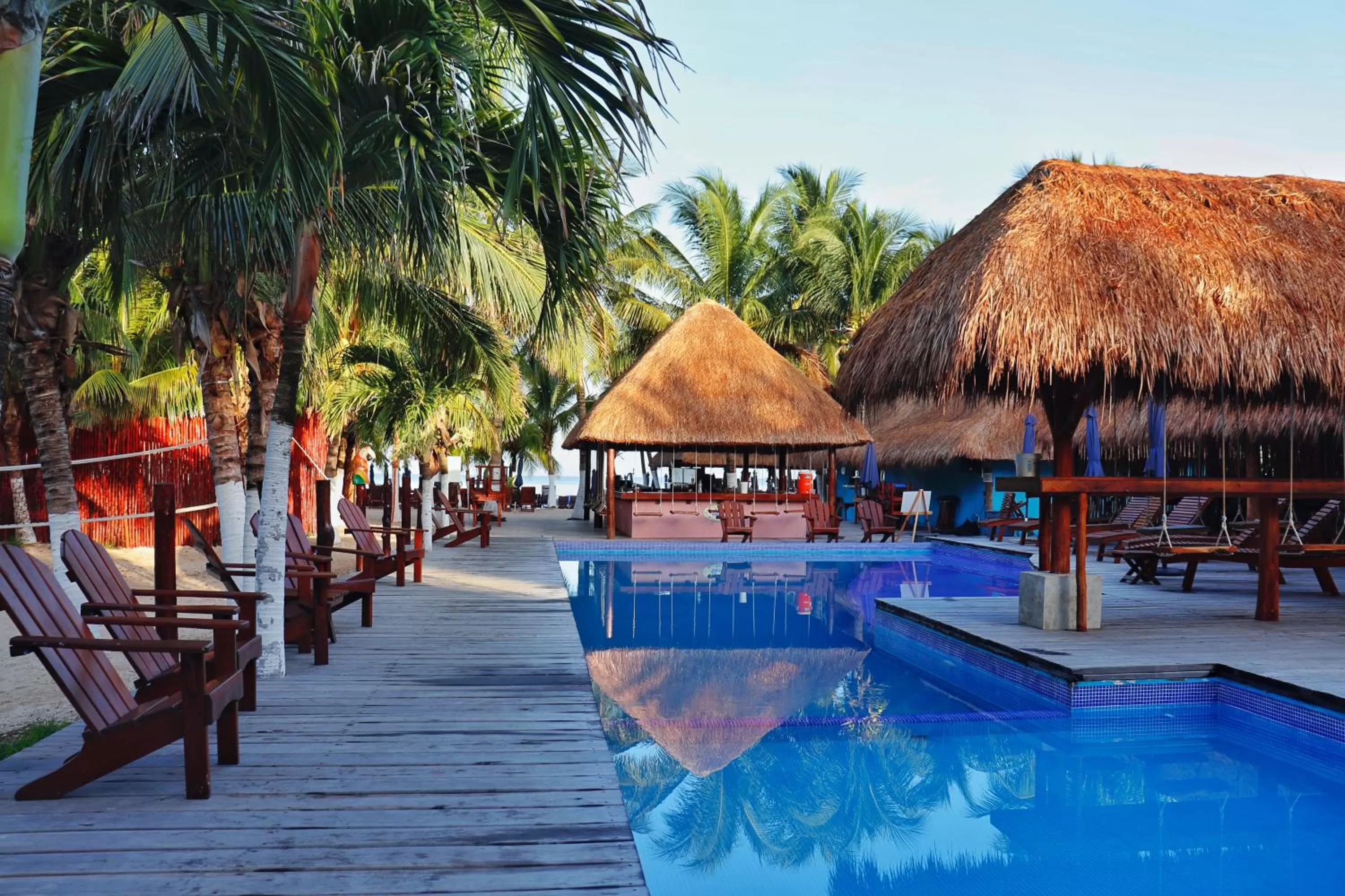 Pool view, Swimming Pool in Maia Suites Cozumel