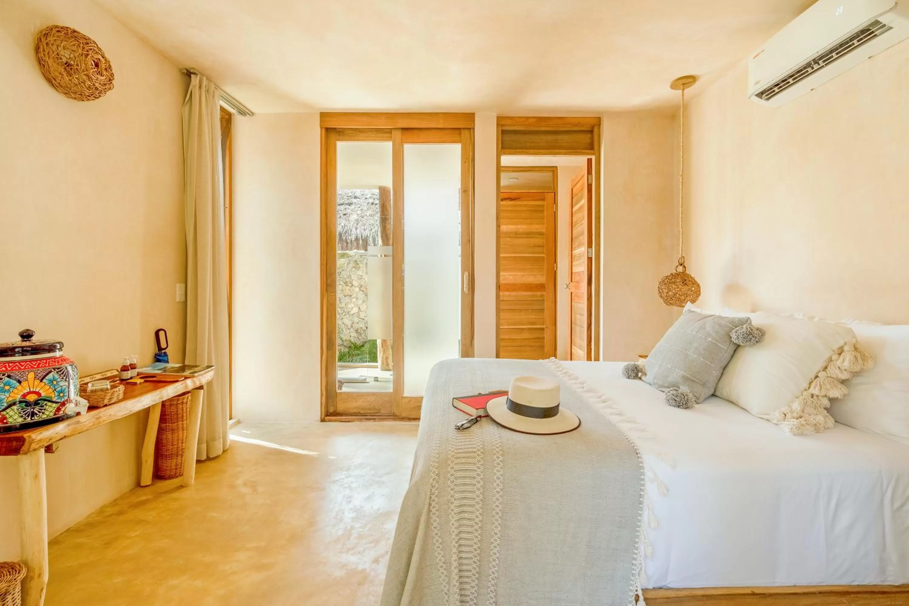 Photo of the whole room, Bed in Ahau Tulum - Beachfront Hotel