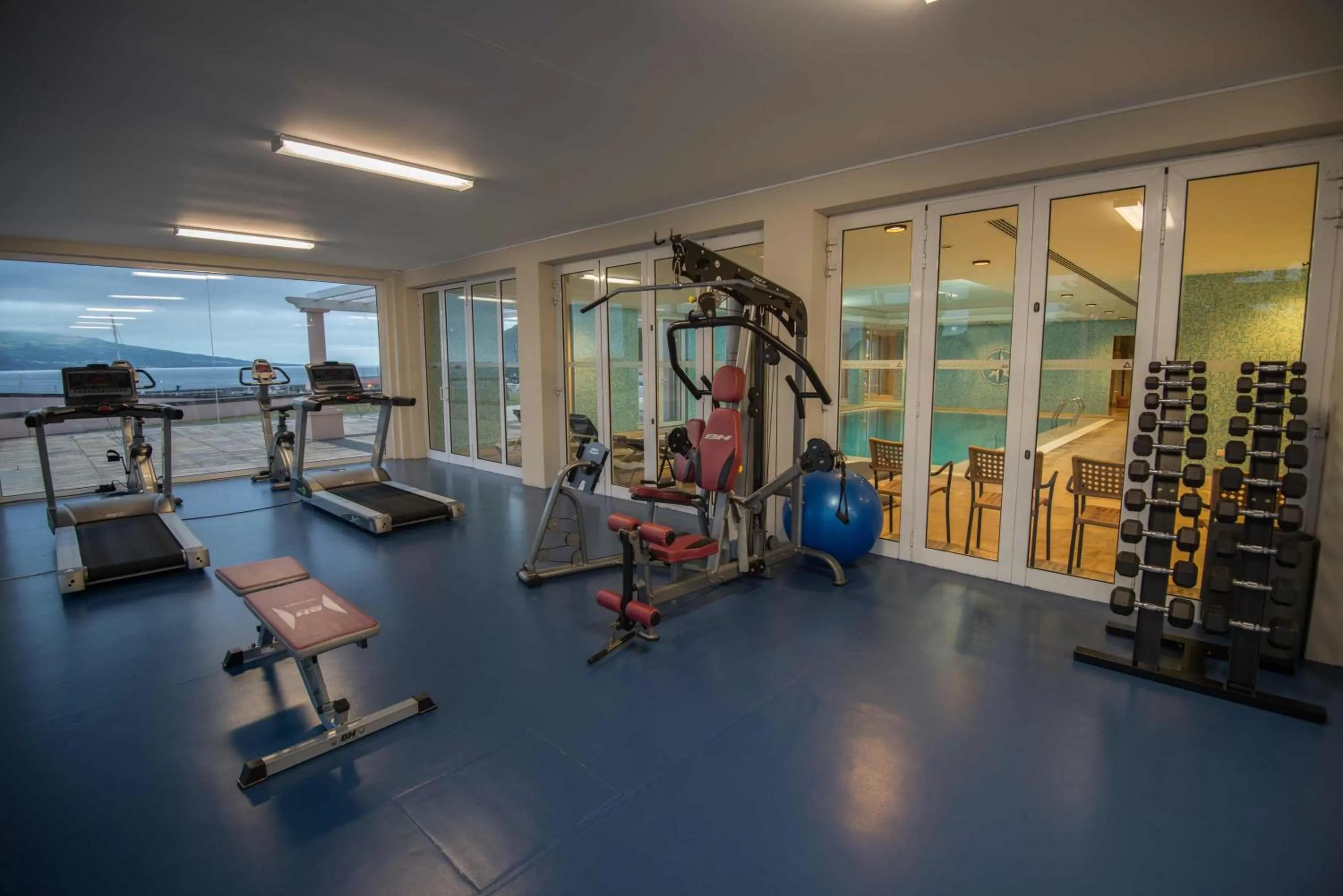 Fitness centre/facilities in Azoris Faial Garden – Resort Hotel