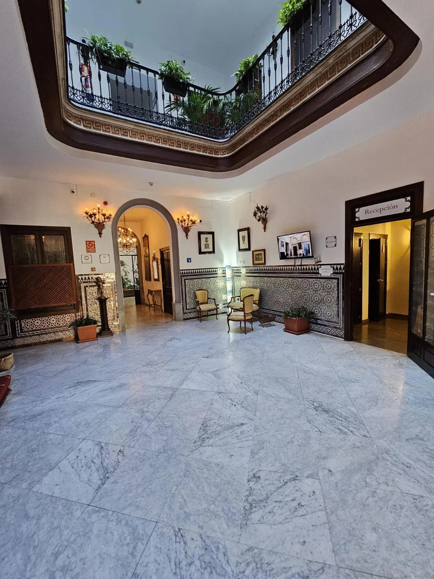 Lobby or reception in Casona de San Andrés Boutique Hotel