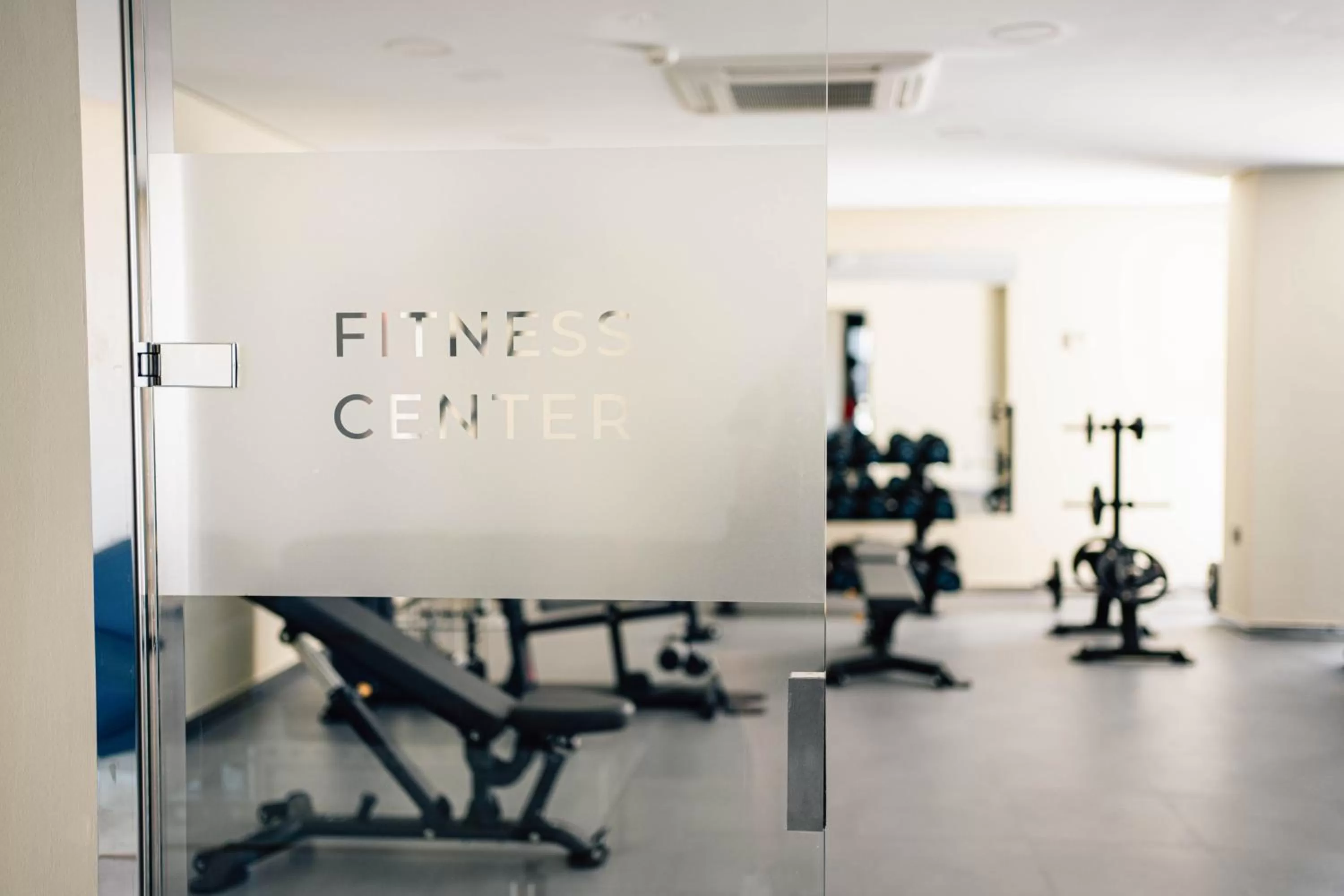 Fitness centre/facilities in Hotel Puerto Sherry