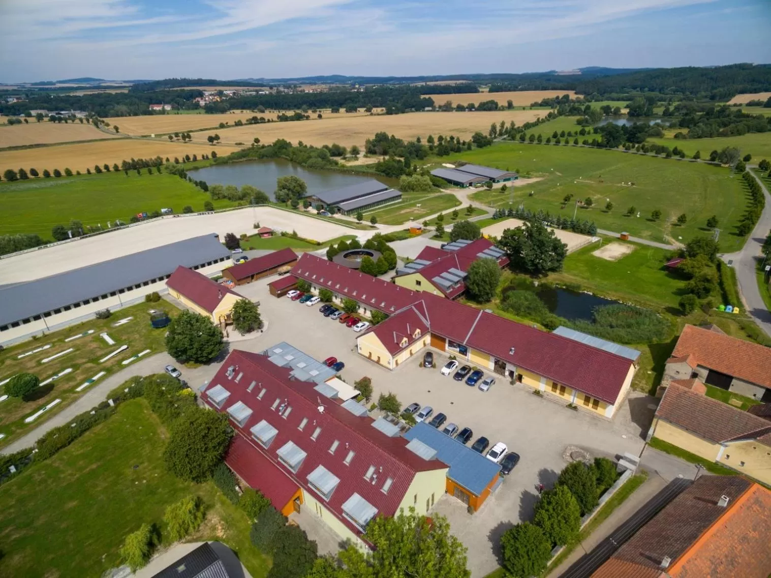 Bird's eye view in Equitana Hotel Resort