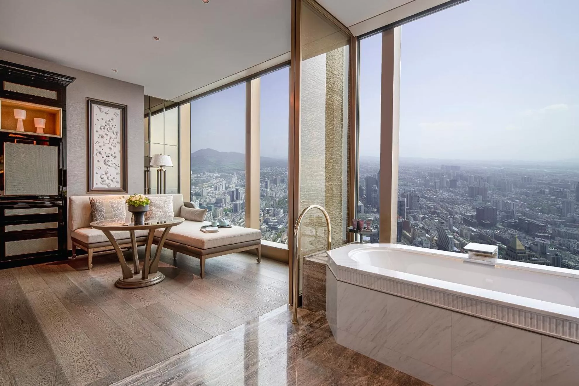 Bathroom in The Ritz-Carlton, Nanjing