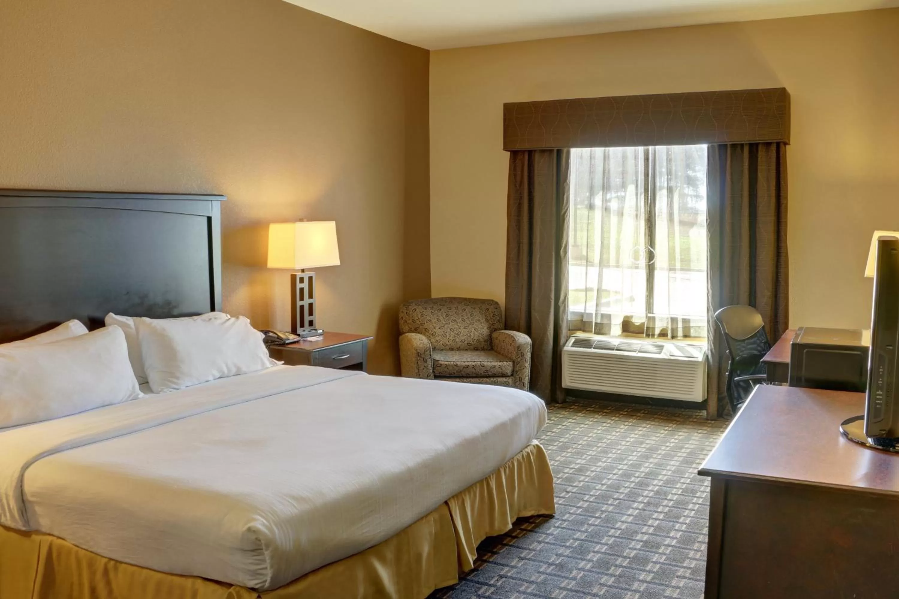Photo of the whole room, Bed in Holiday Inn Express Hotel & Suites Texarkana East by IHG