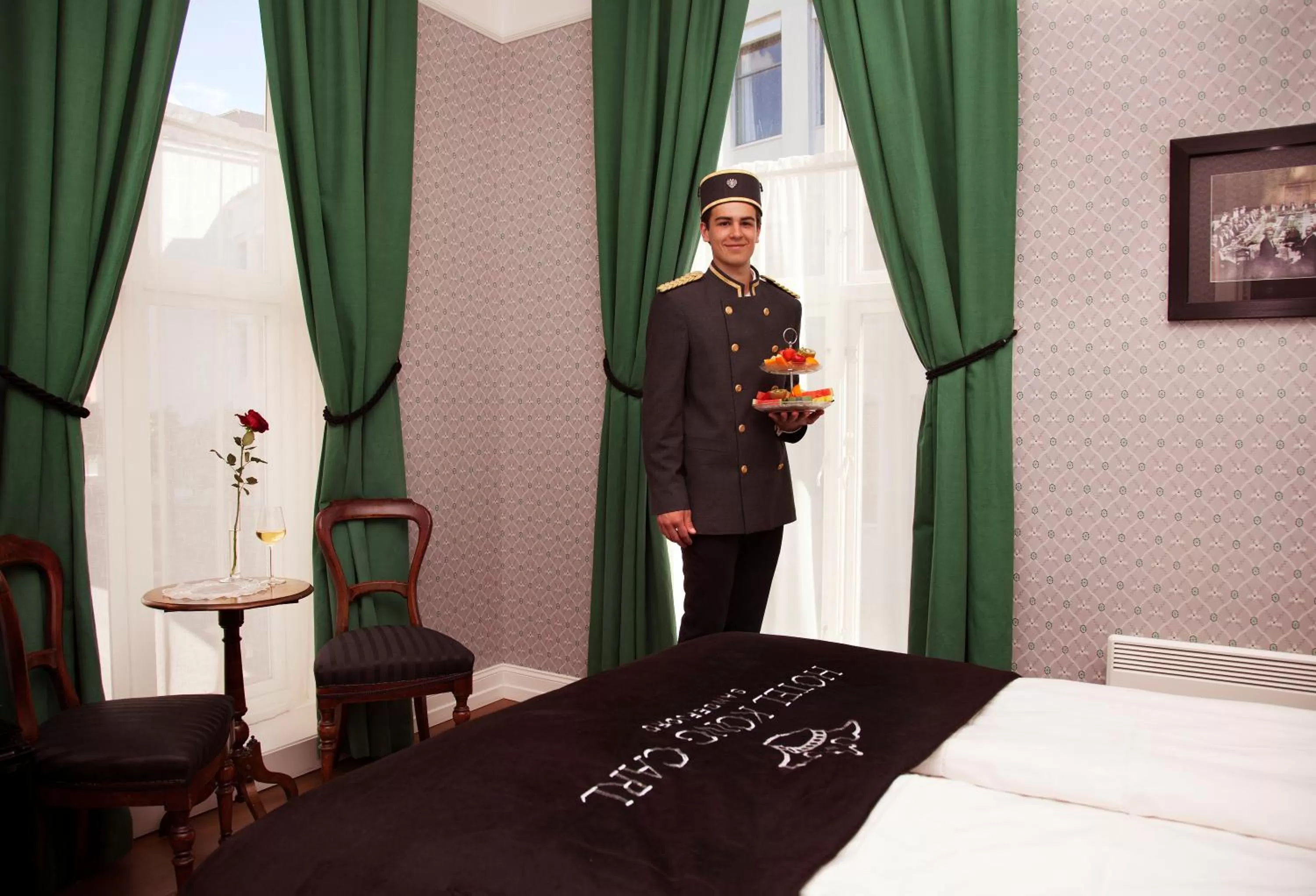 Staff, Bed in Hotel Kong Carl - Unike Hoteller