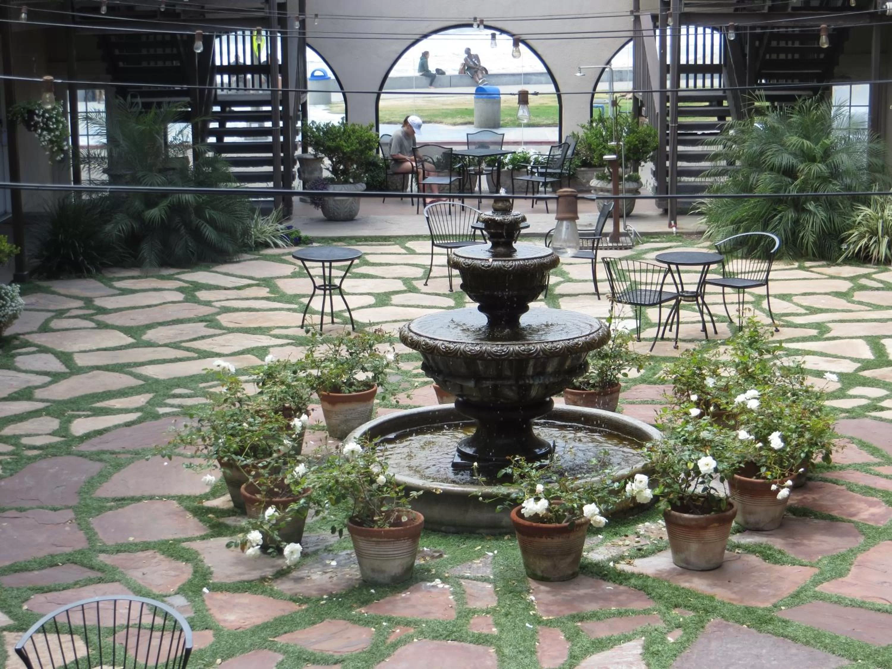 Decorative detail in Ocean Beach Hotel