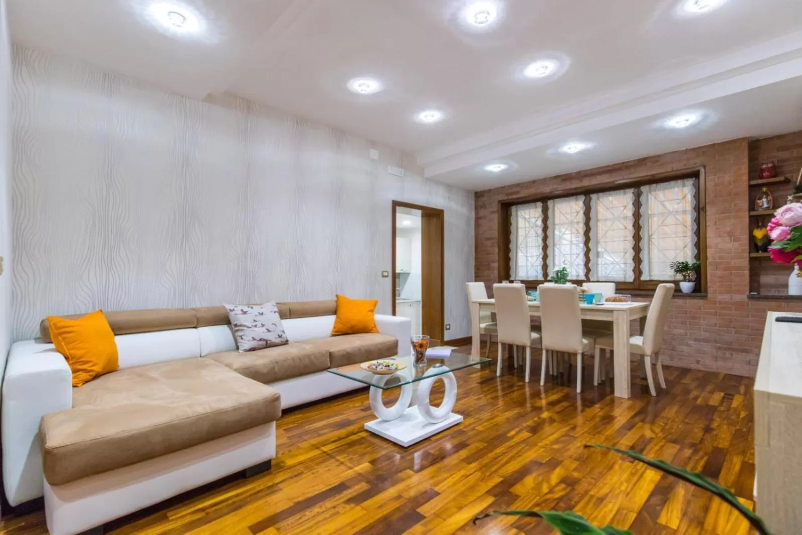 Communal lounge/ TV room in B&b Il miglio d’oro