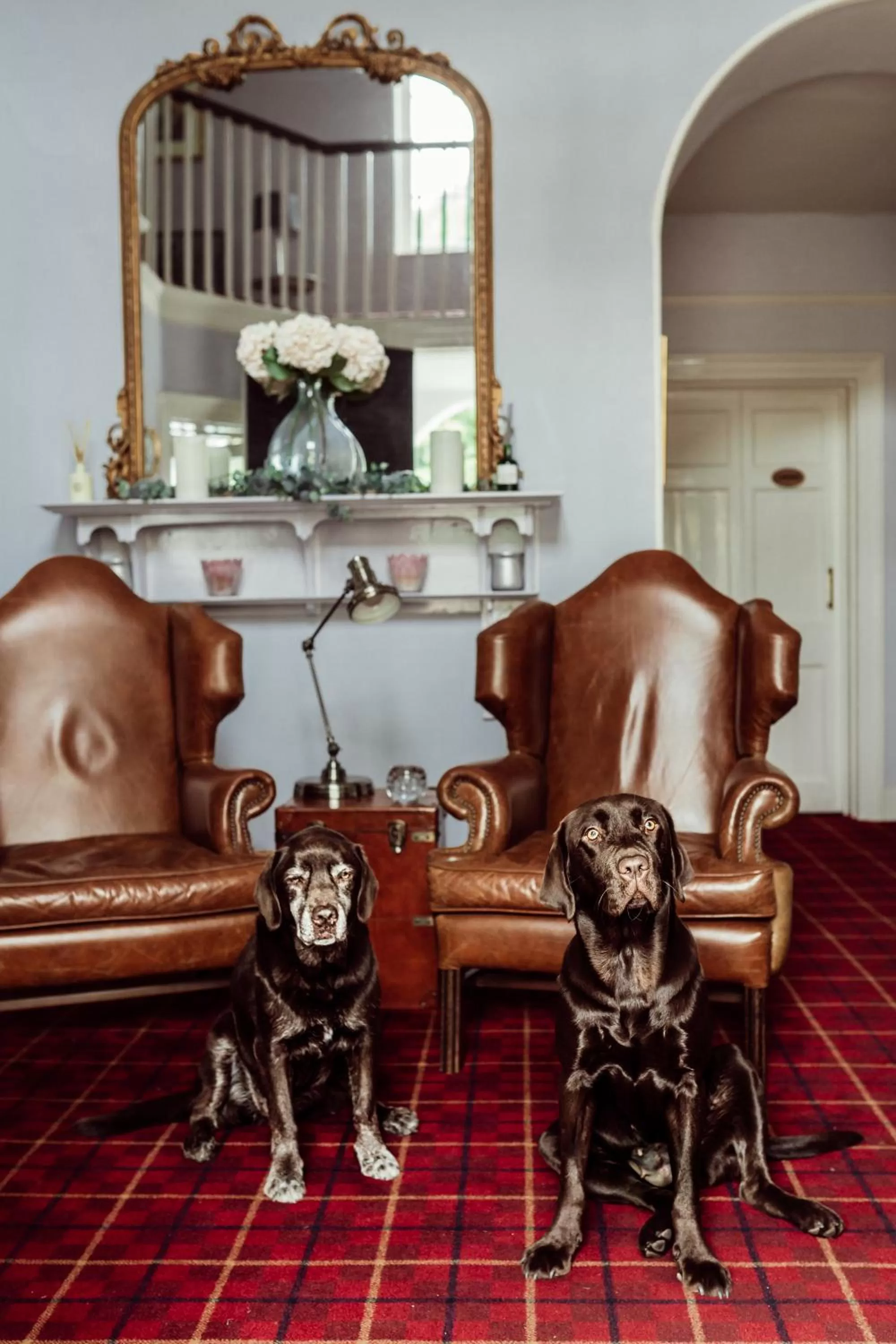Seating area in The Woodlands Hotel