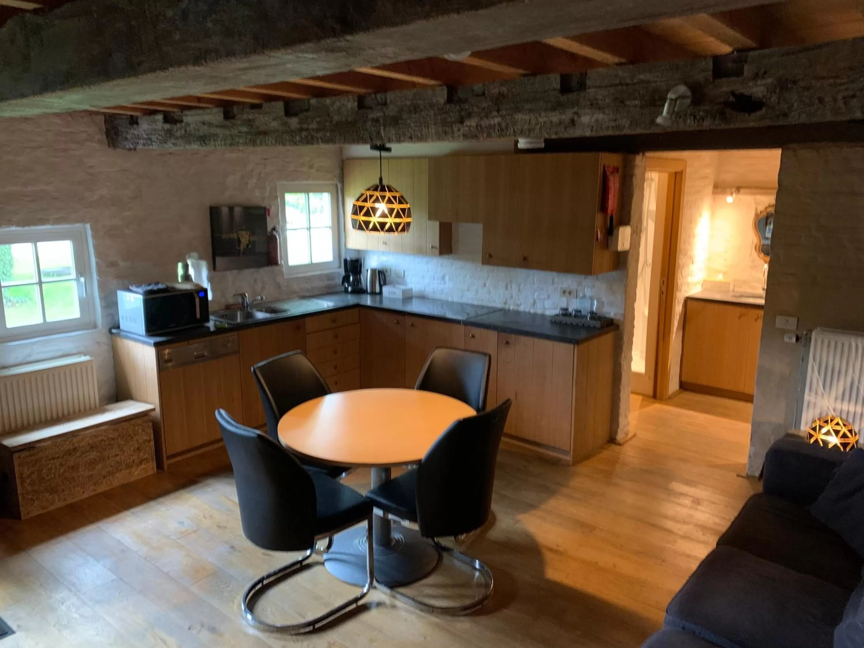 Kitchen/Kitchenette in Hamiora wellness B&B