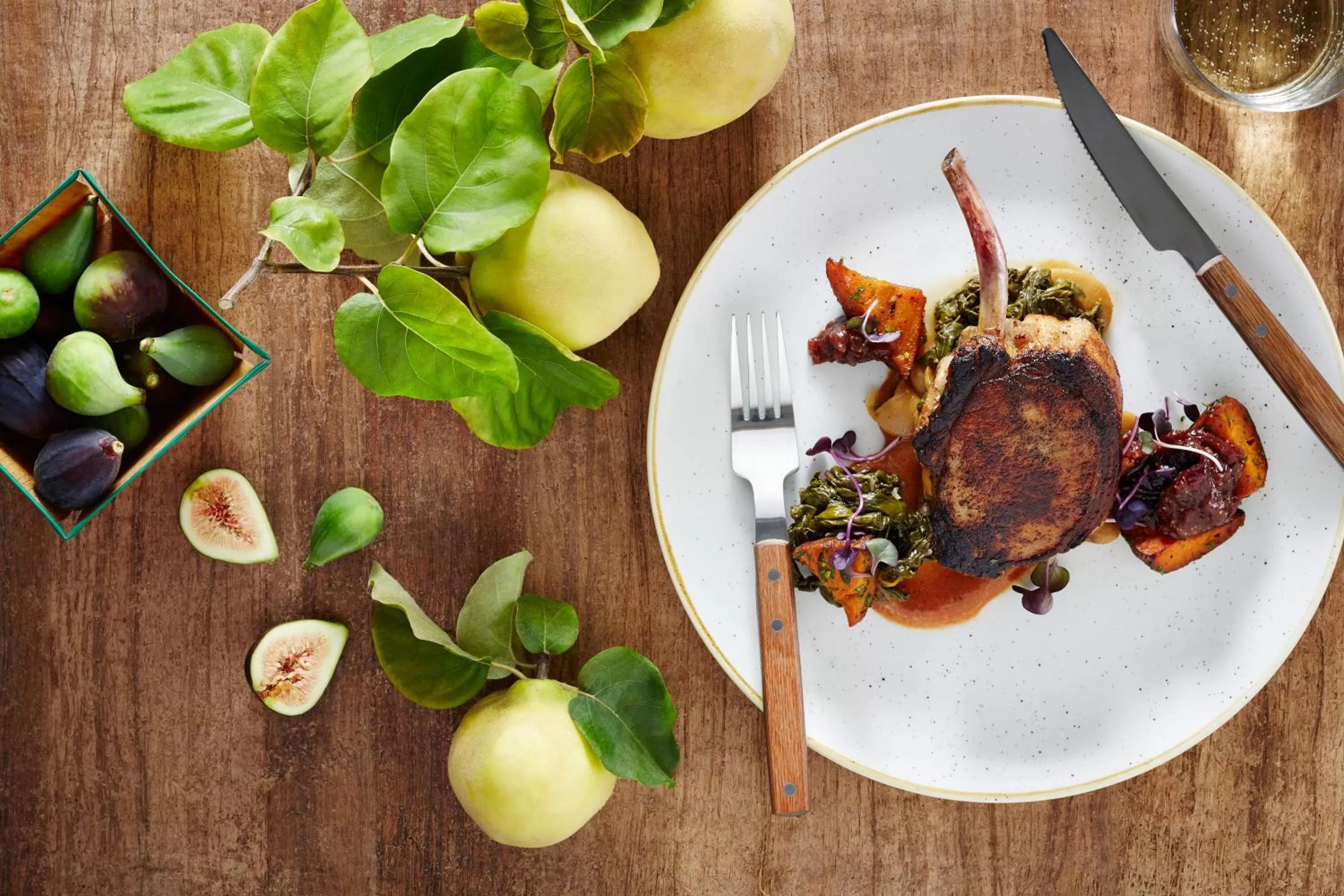 Food close-up in Carneros Resort and Spa