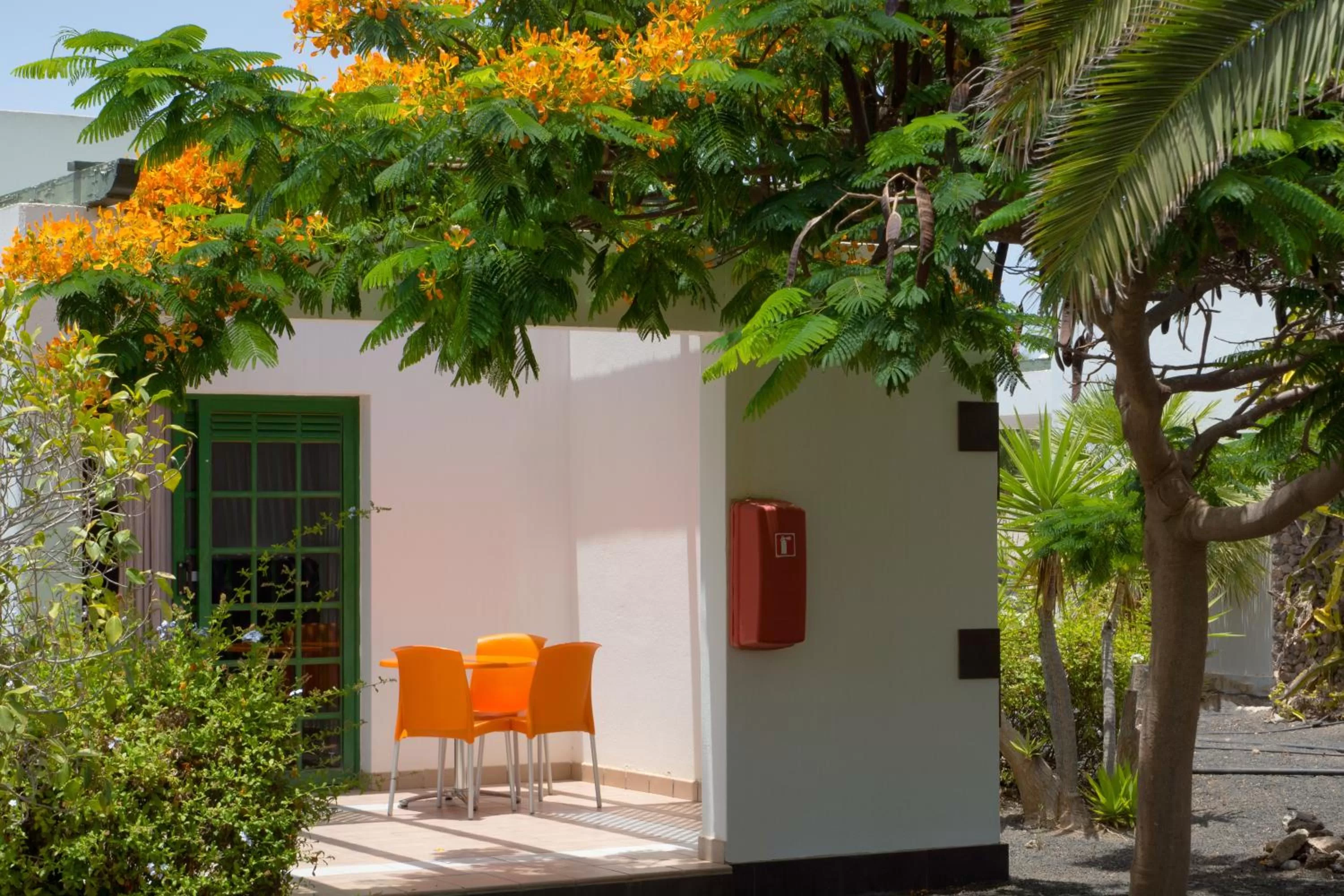 Balcony/Terrace in Relaxia Lanzasur Club - Aqualava Water Park