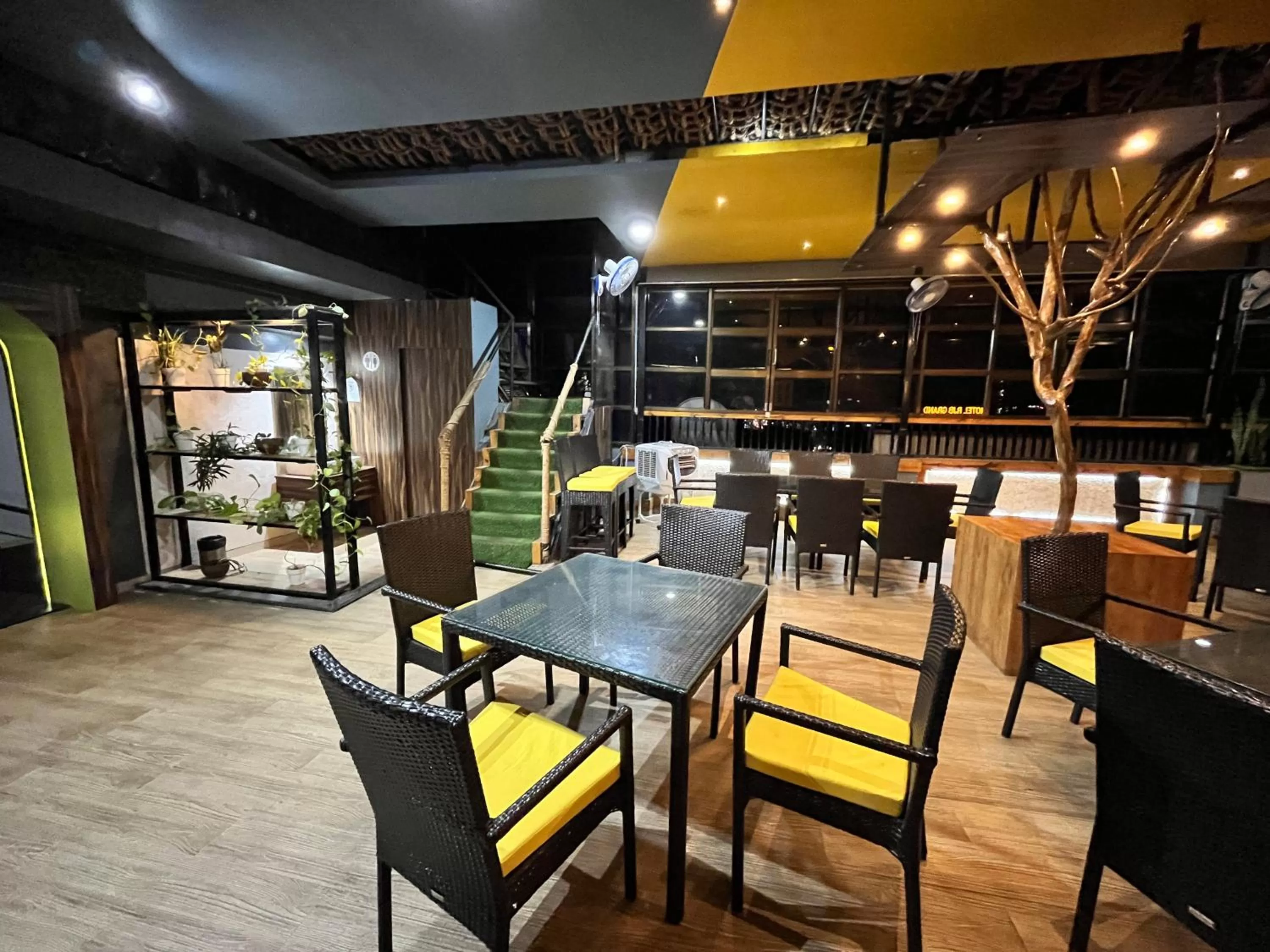 Seating area in RJB Grand