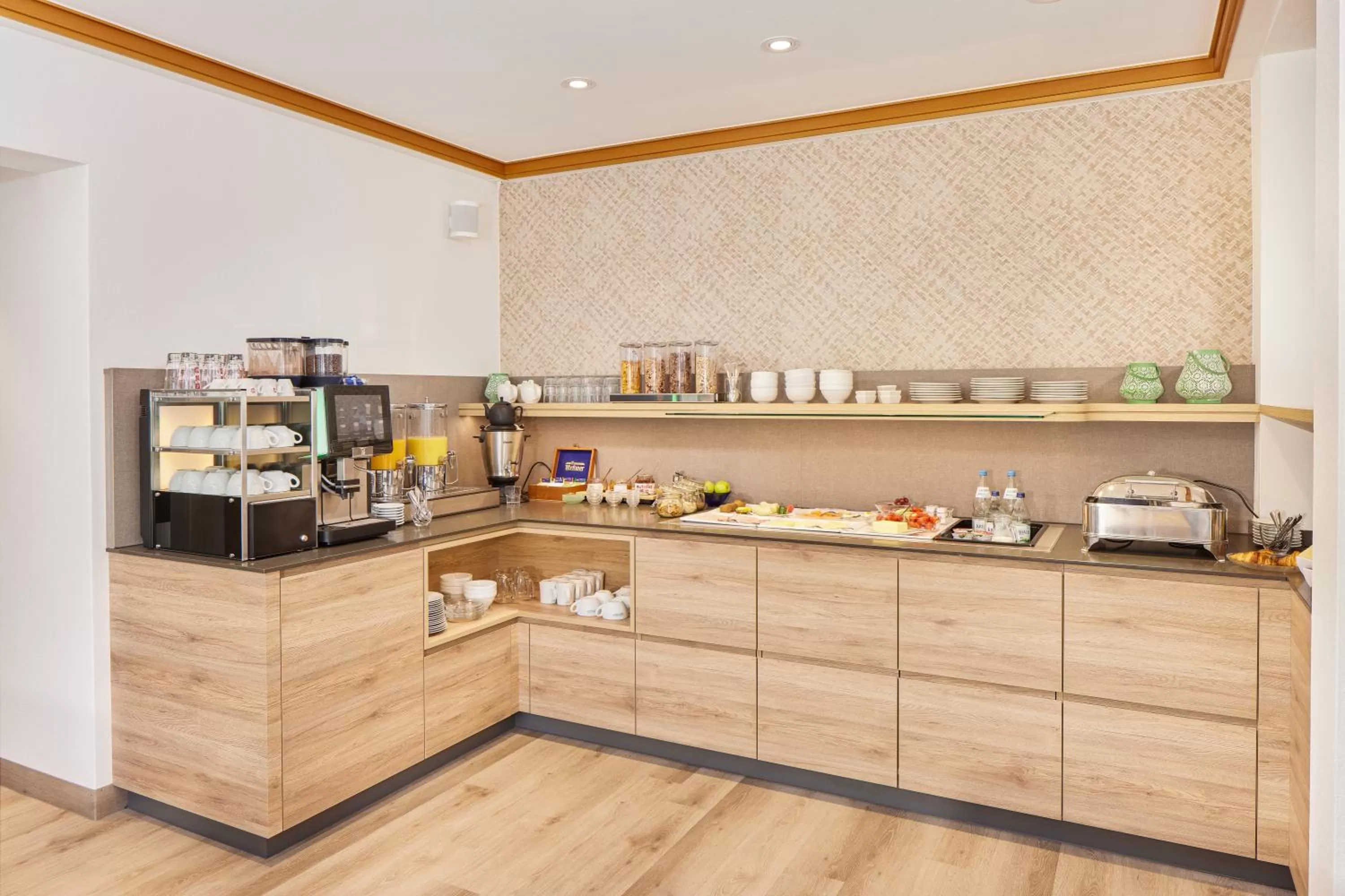 Breakfast in Hotel Garni Gästehaus am Mühlbach