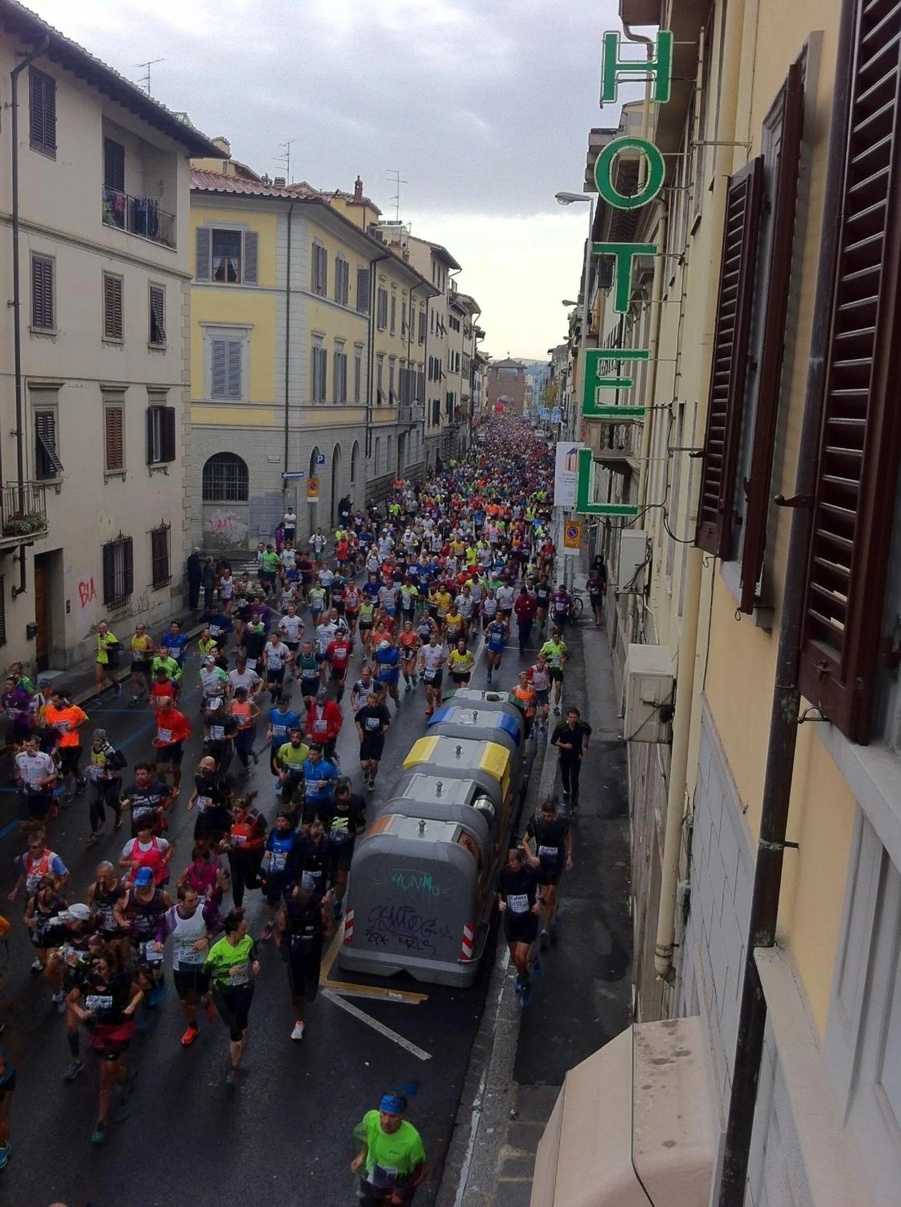 Facade/entrance in Hotel Leopolda