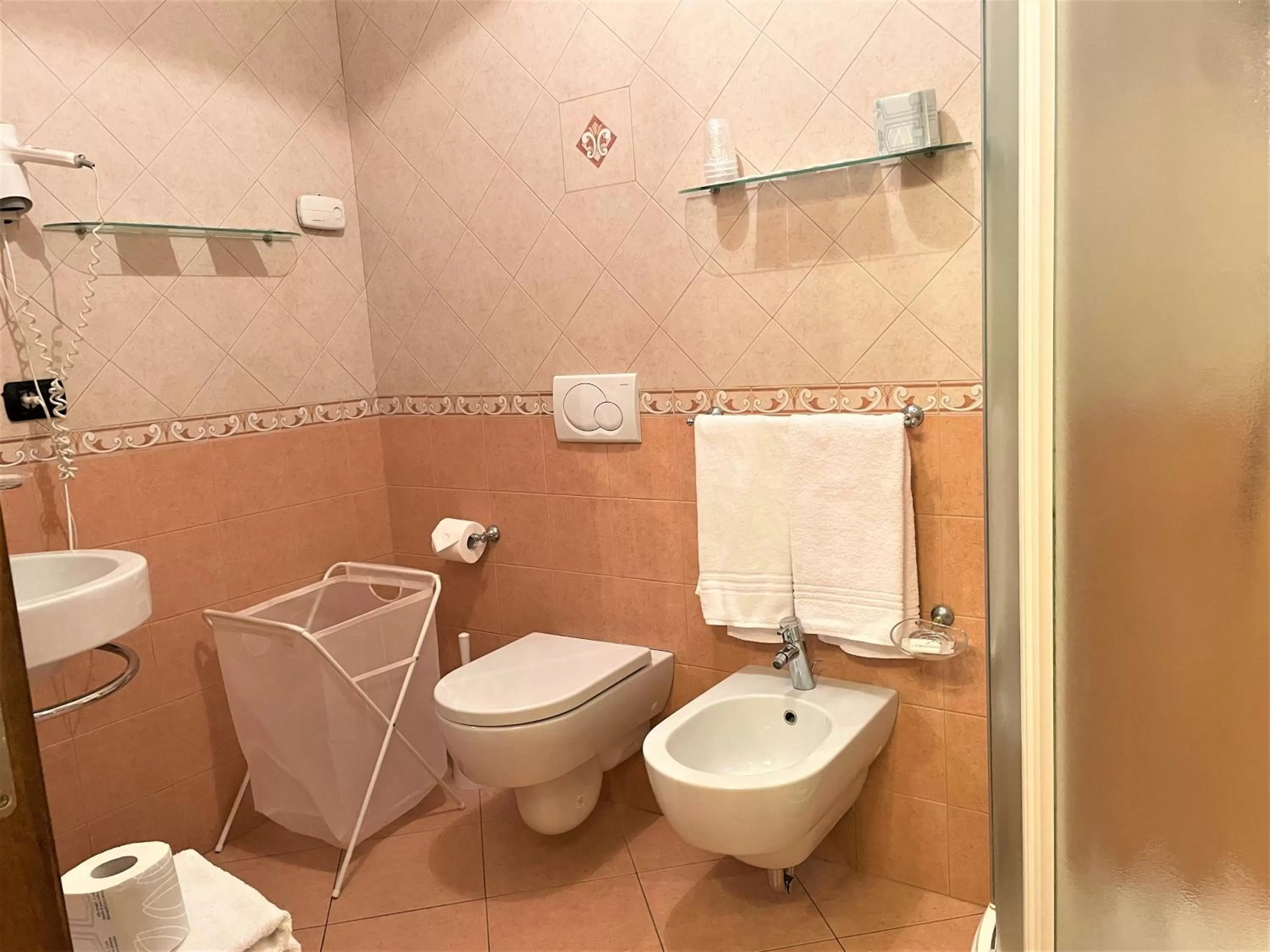 Shower in Hotel Residence La Contessina