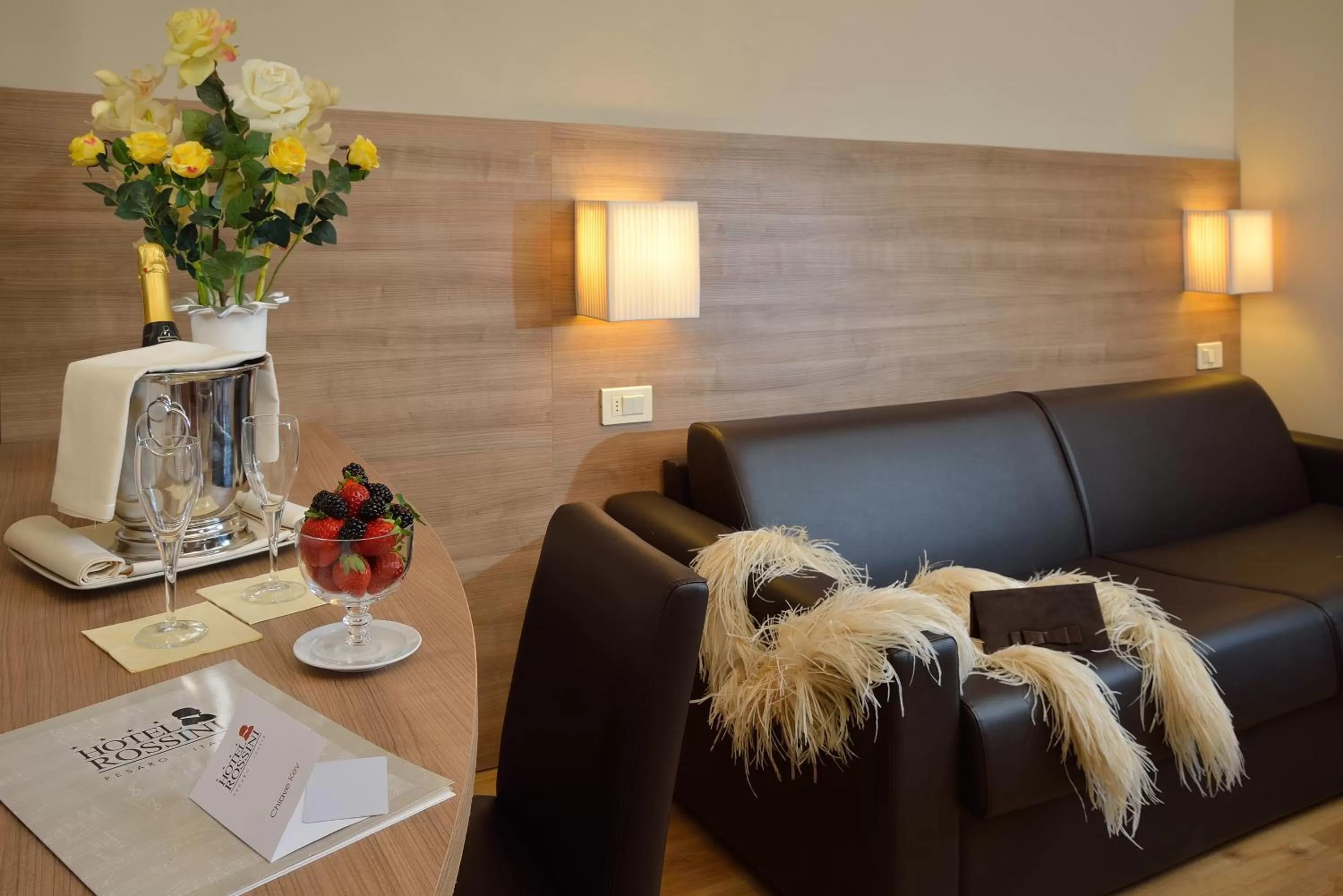 Photo of the whole room in Hotel Rossini