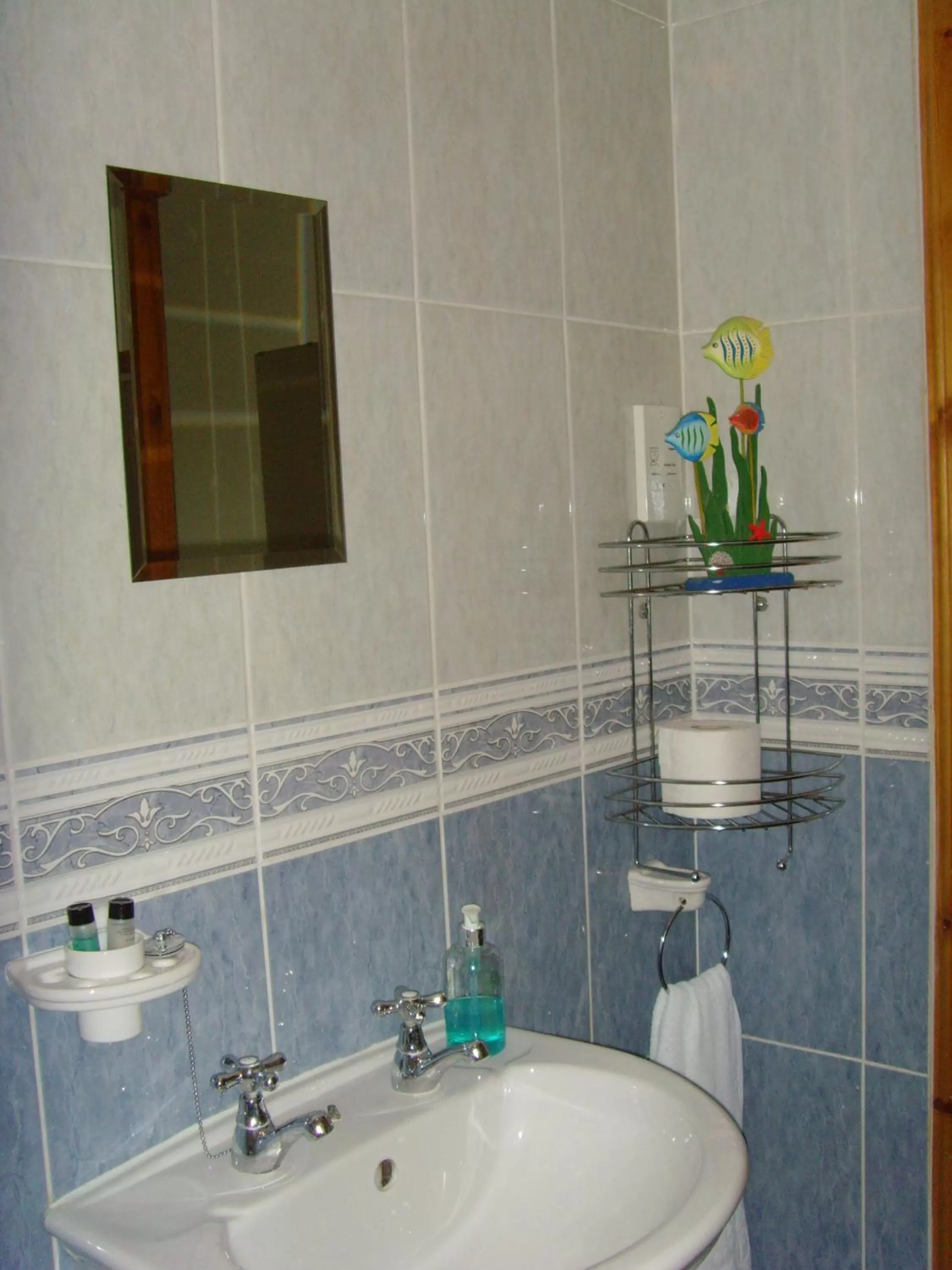 Toilet in Twin Lions Hotel