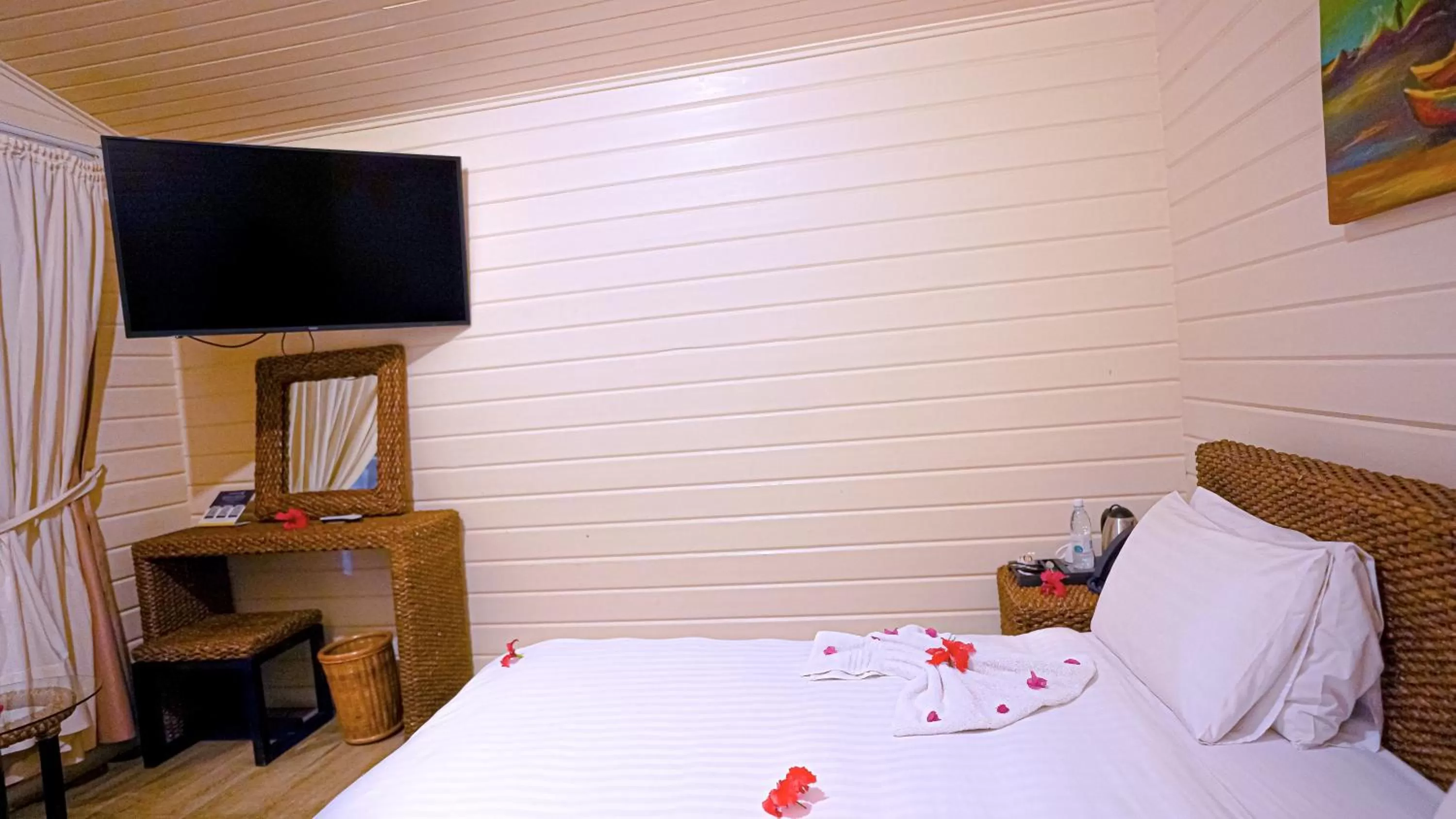 Bed in Golden Tulip Grande Comore Moroni Resort & Spa