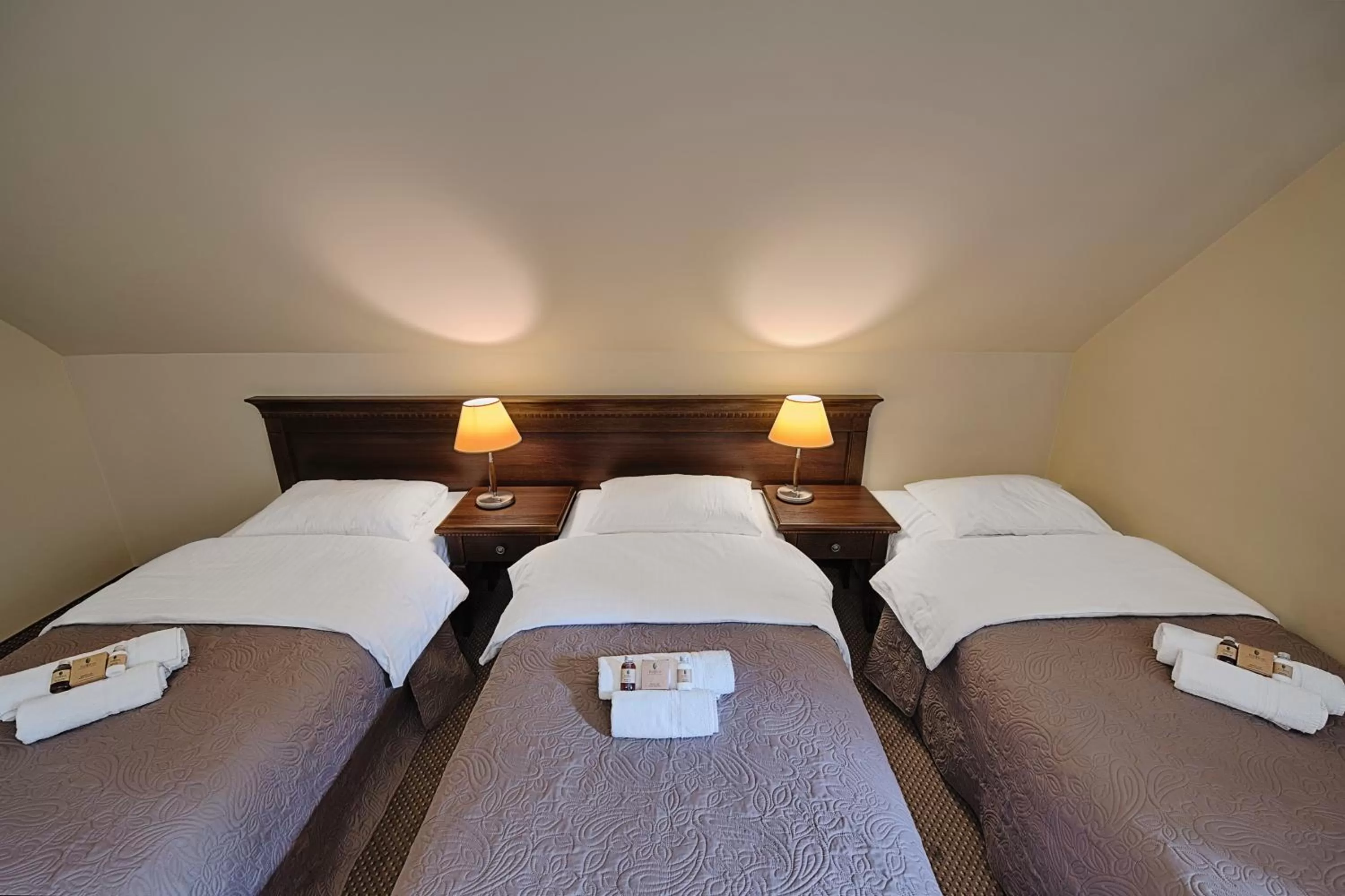 Bed in ForRest Hotel & Restaurant