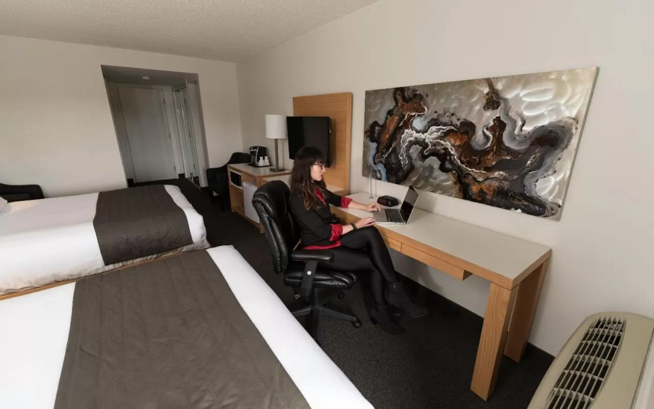 Bedroom, Bed in Hotel de la Rive