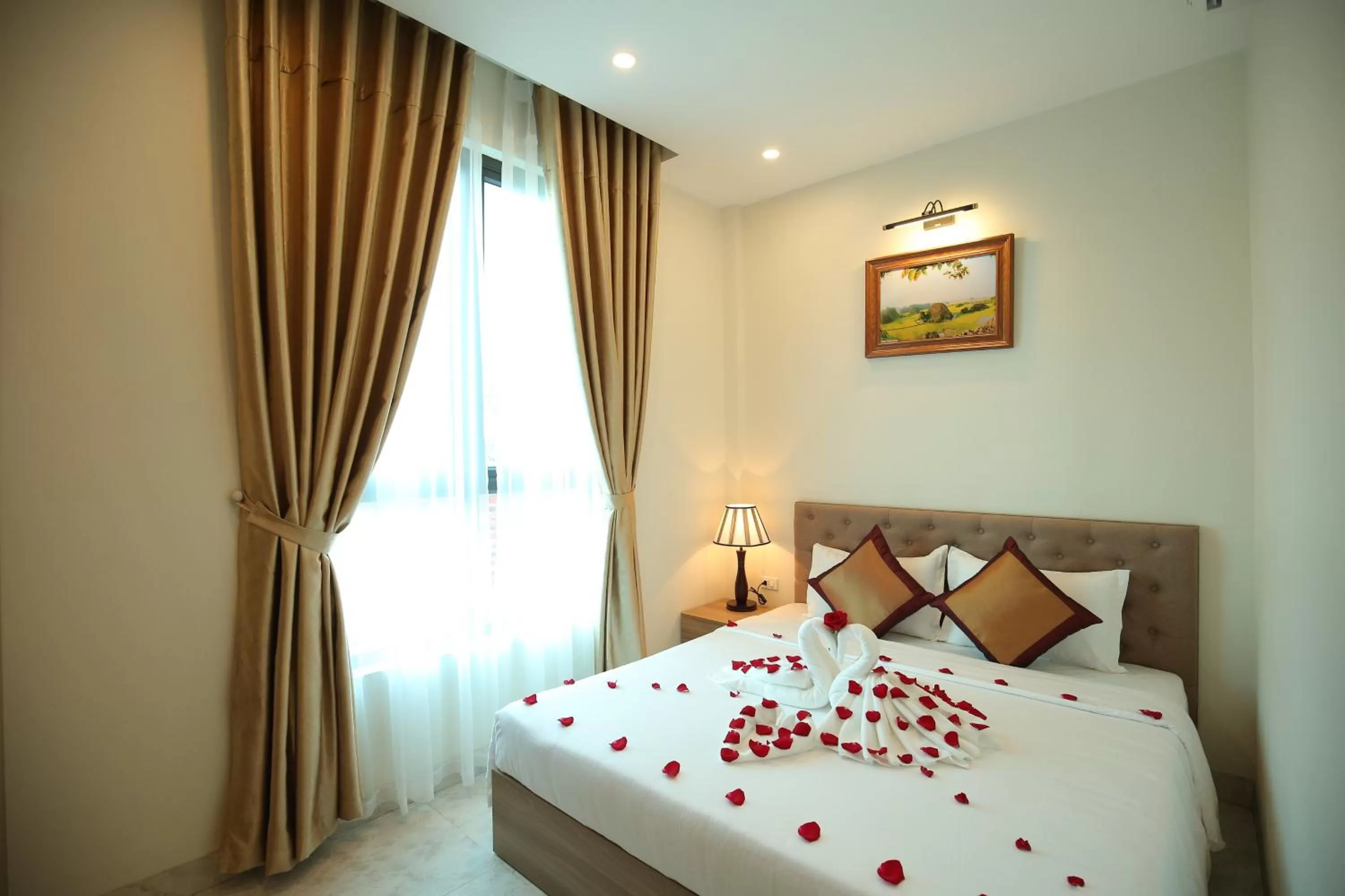 Bed in Cozynibi Hotel