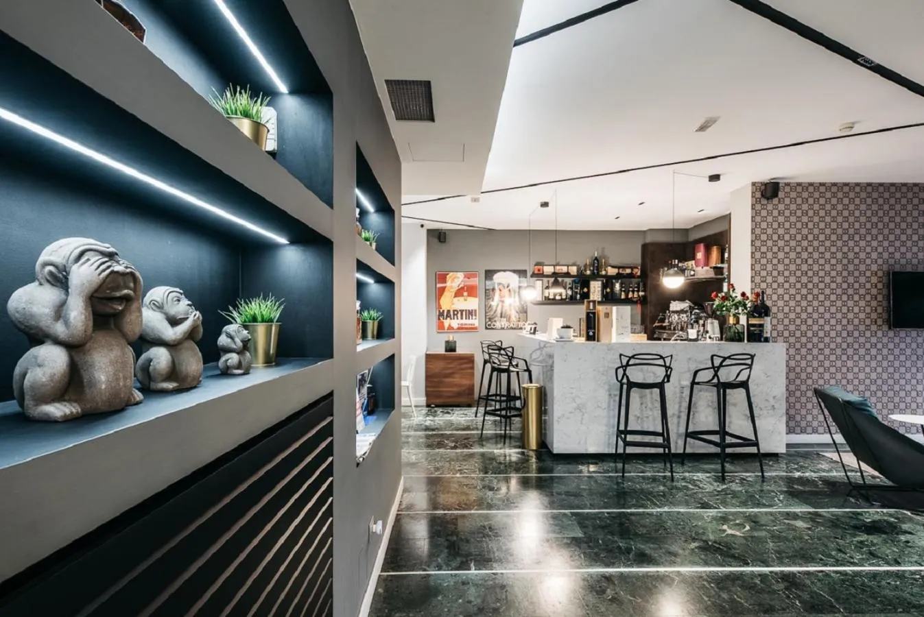 Lobby or reception in Hotel Europa