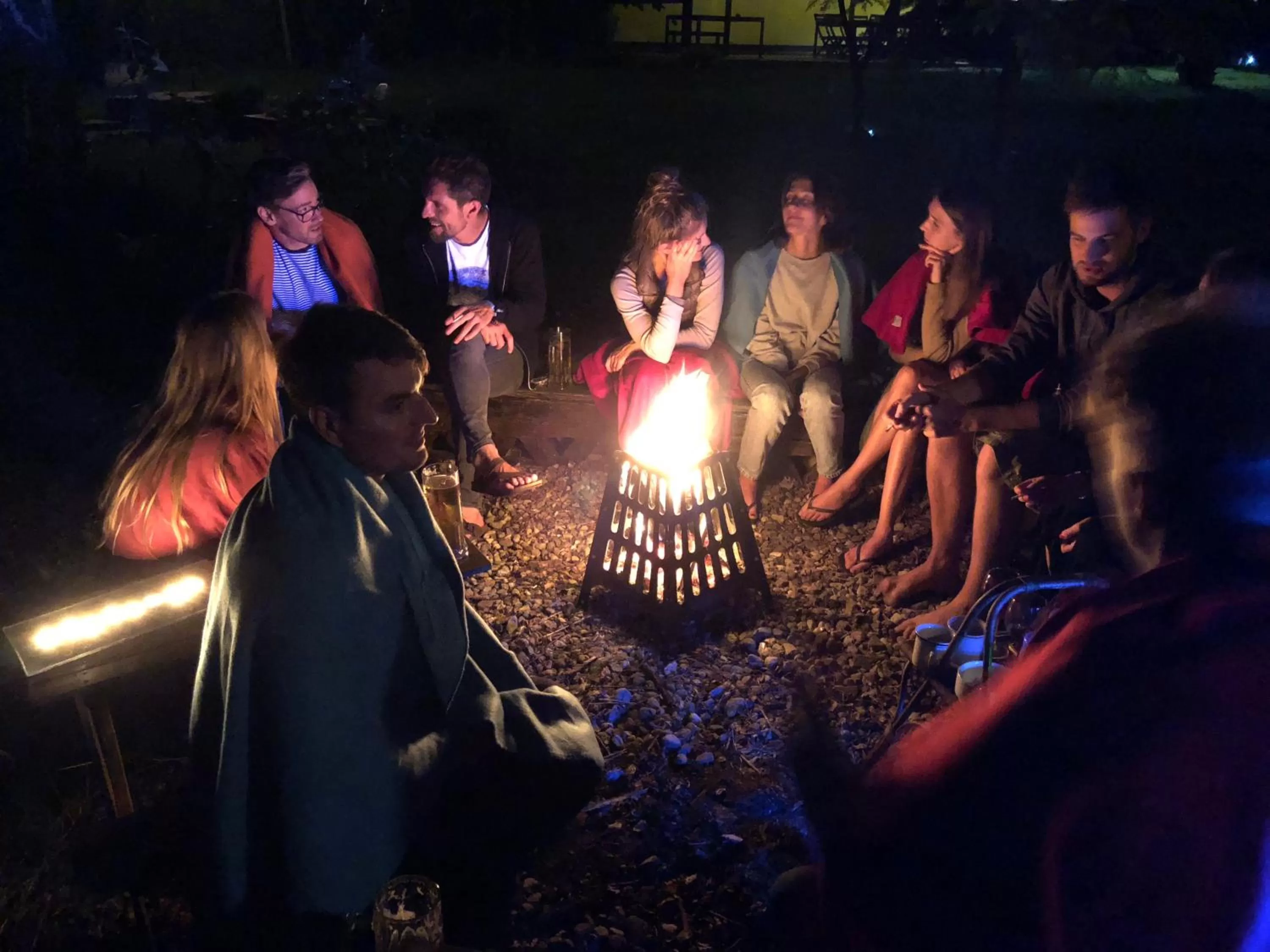 Patio in Riverside Inn