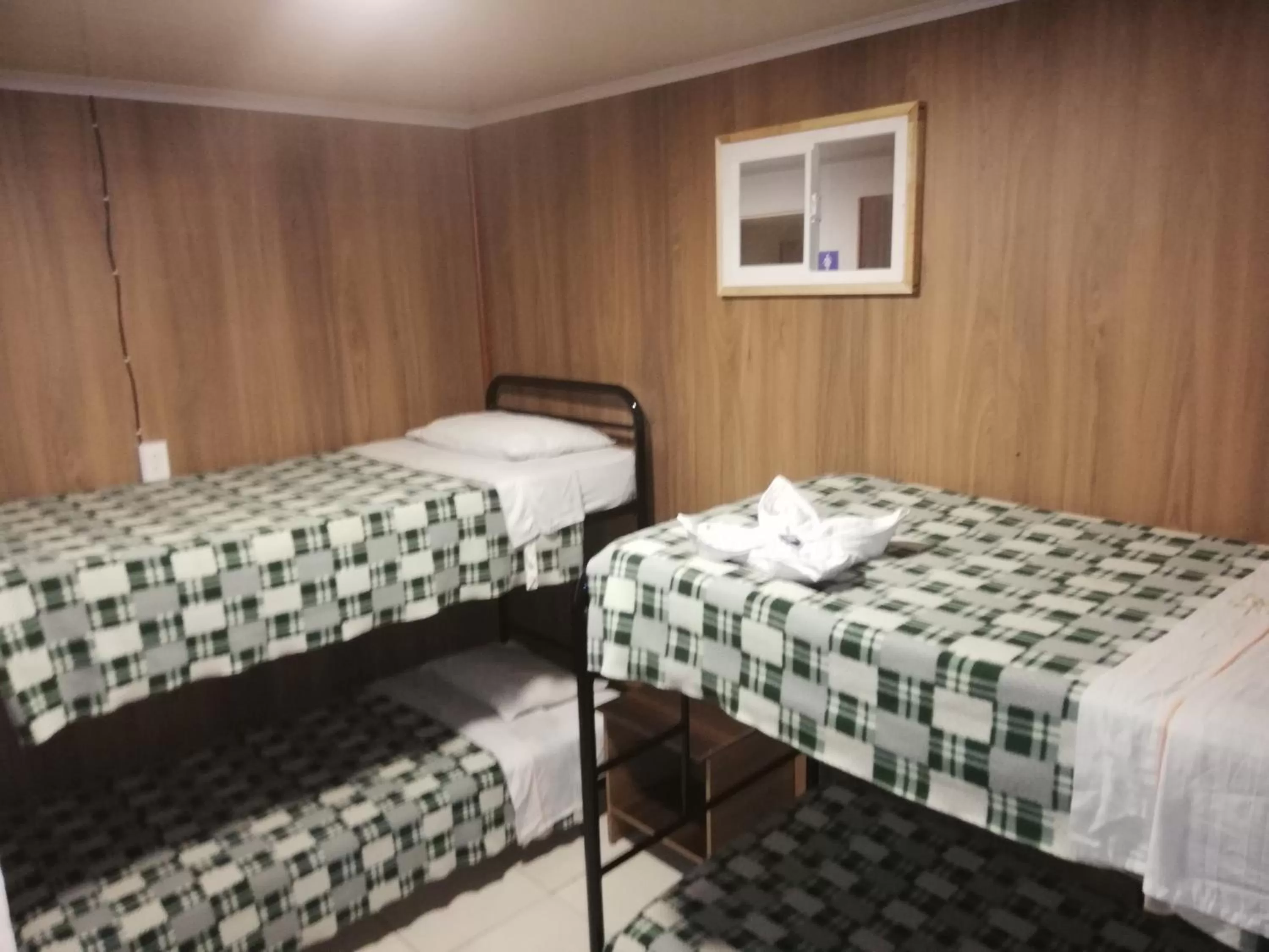 Bed in Hotel Mónaco de Fusa