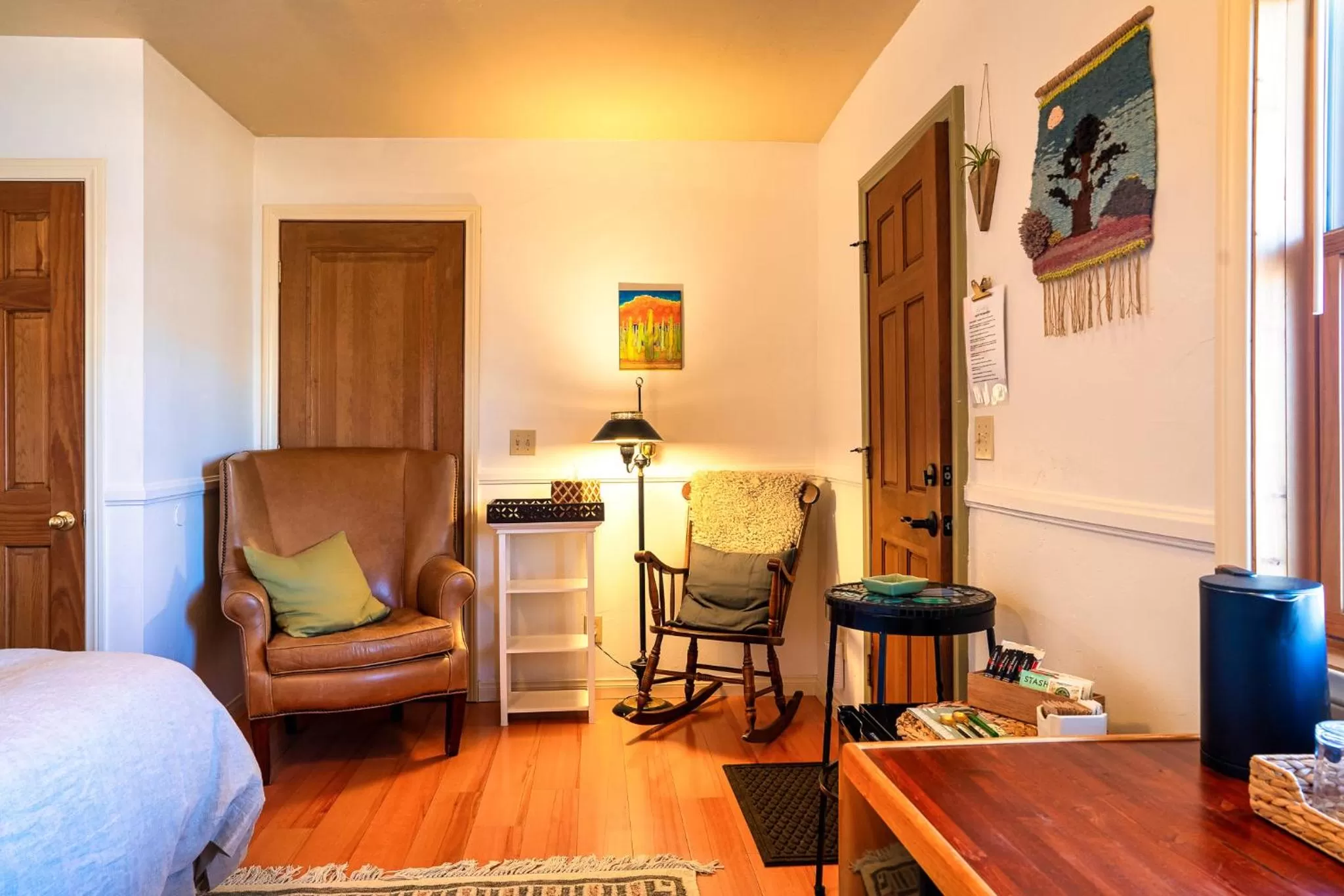 Seating area in The Loubird Inn
