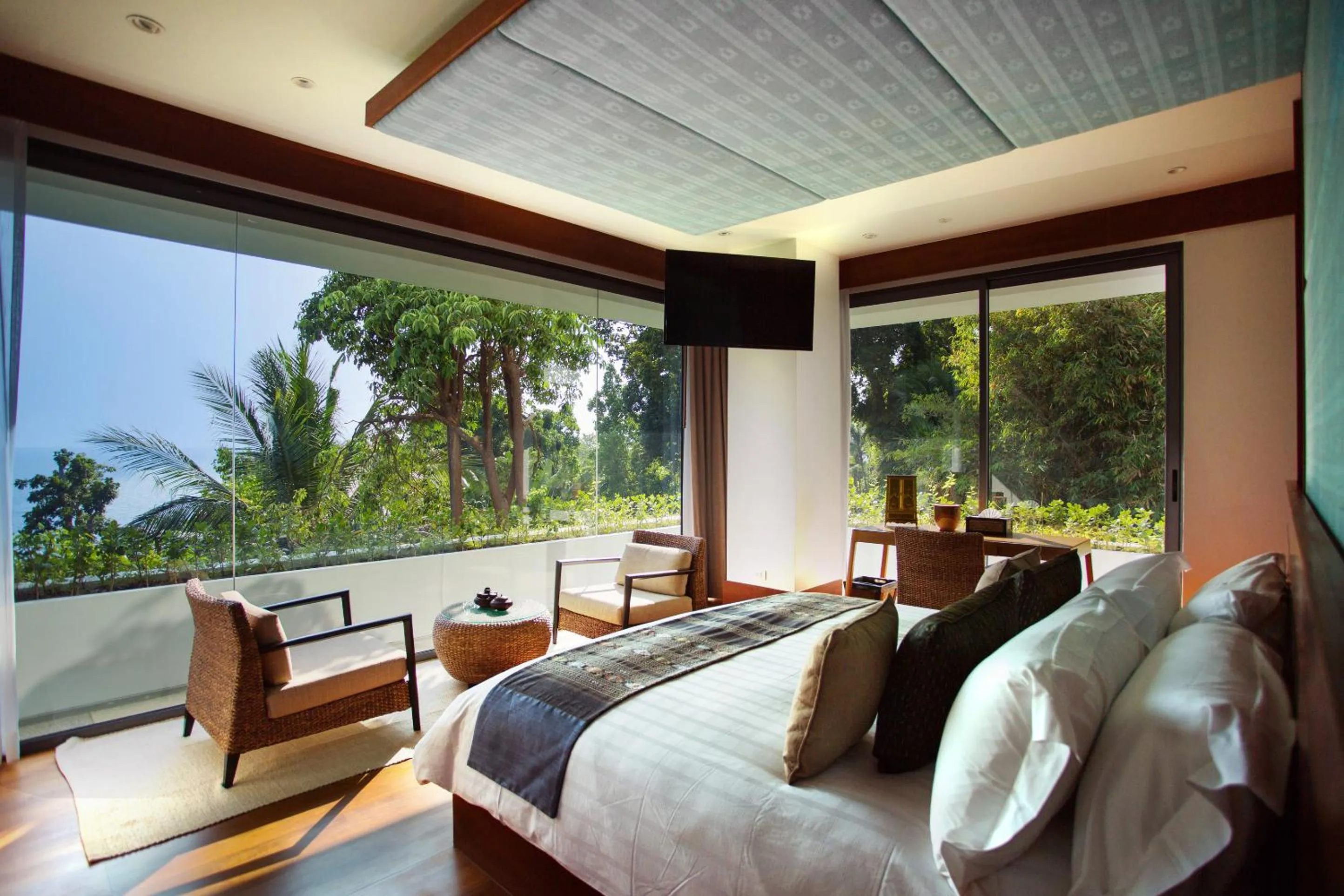Bedroom, Bed in Trisara Villas & Residences Phuket