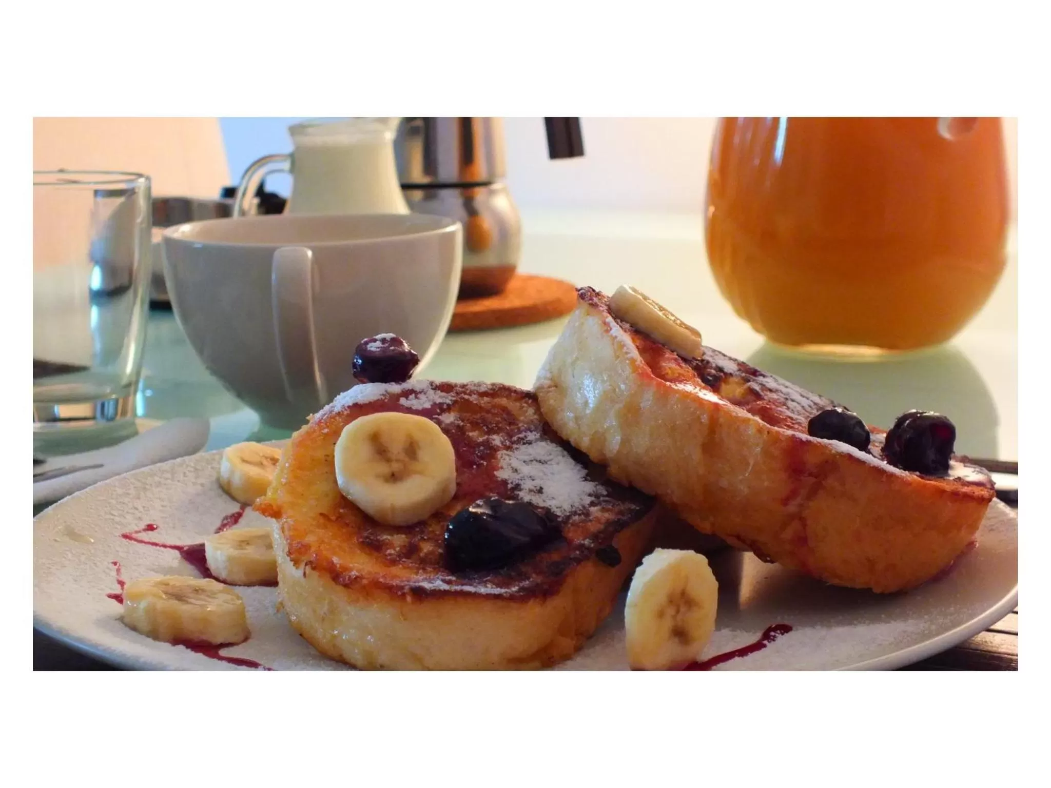 Food and drinks in B&B Girasole