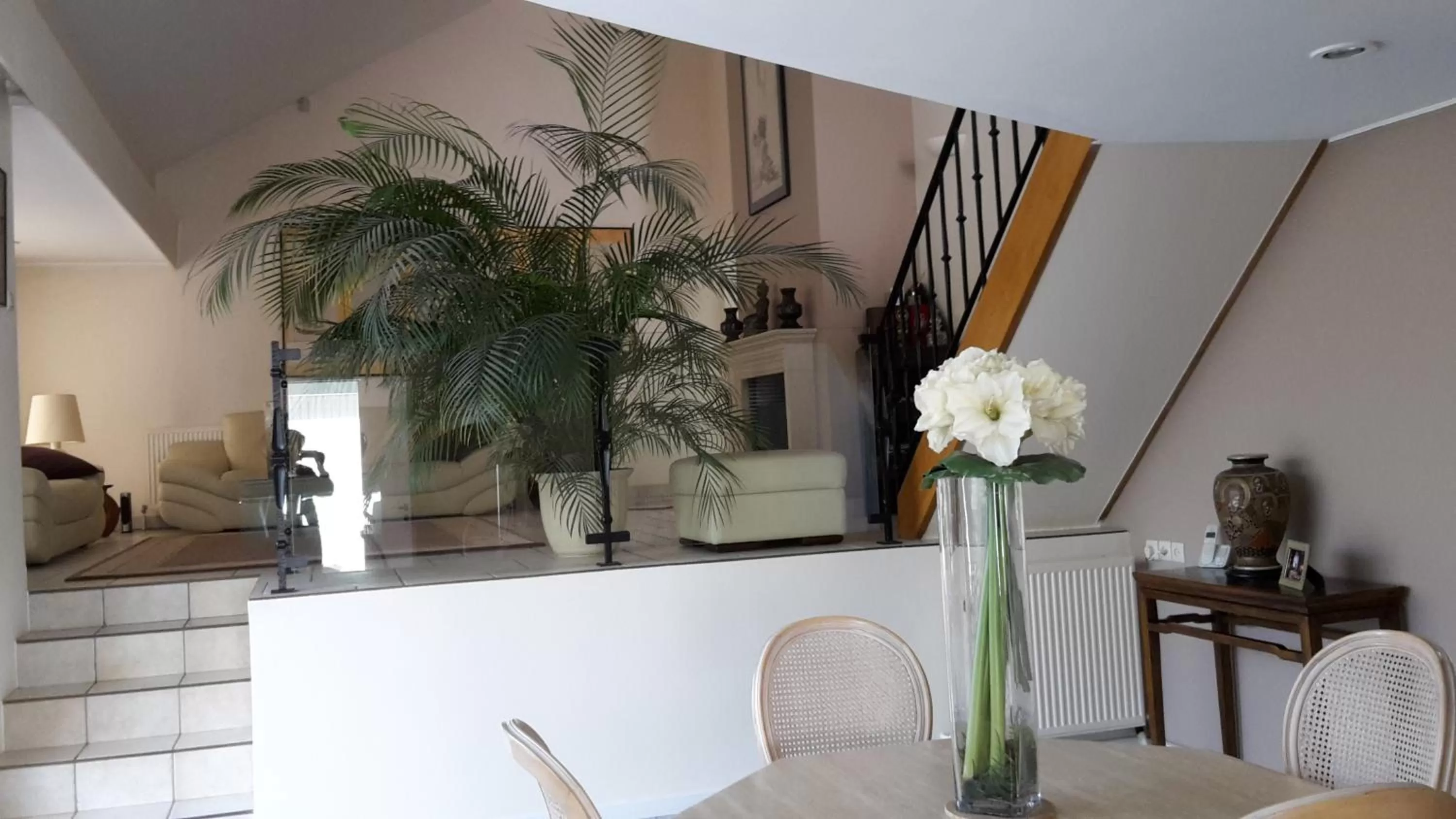 Communal lounge/ TV room in B&B prince d’Orange Waterloo