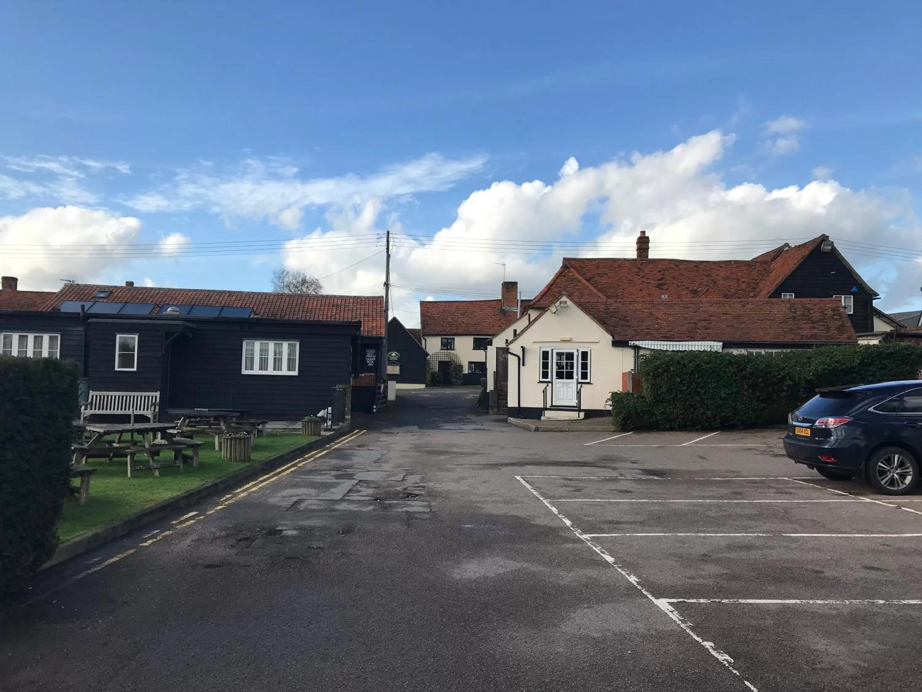 Garden view, Property Building in The Black Bull Inn